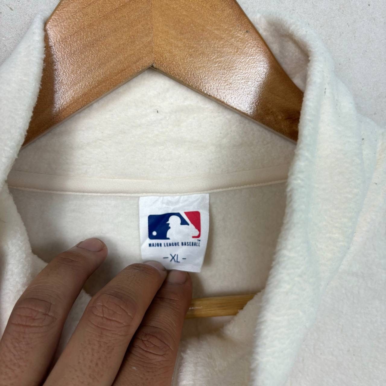 New York Yankees Vintage Uniqlo MLB New York Yankees 1/4 Zip Fleece XL 2003 Size US XL / EU 56 / 4 - 4 Thumbnail