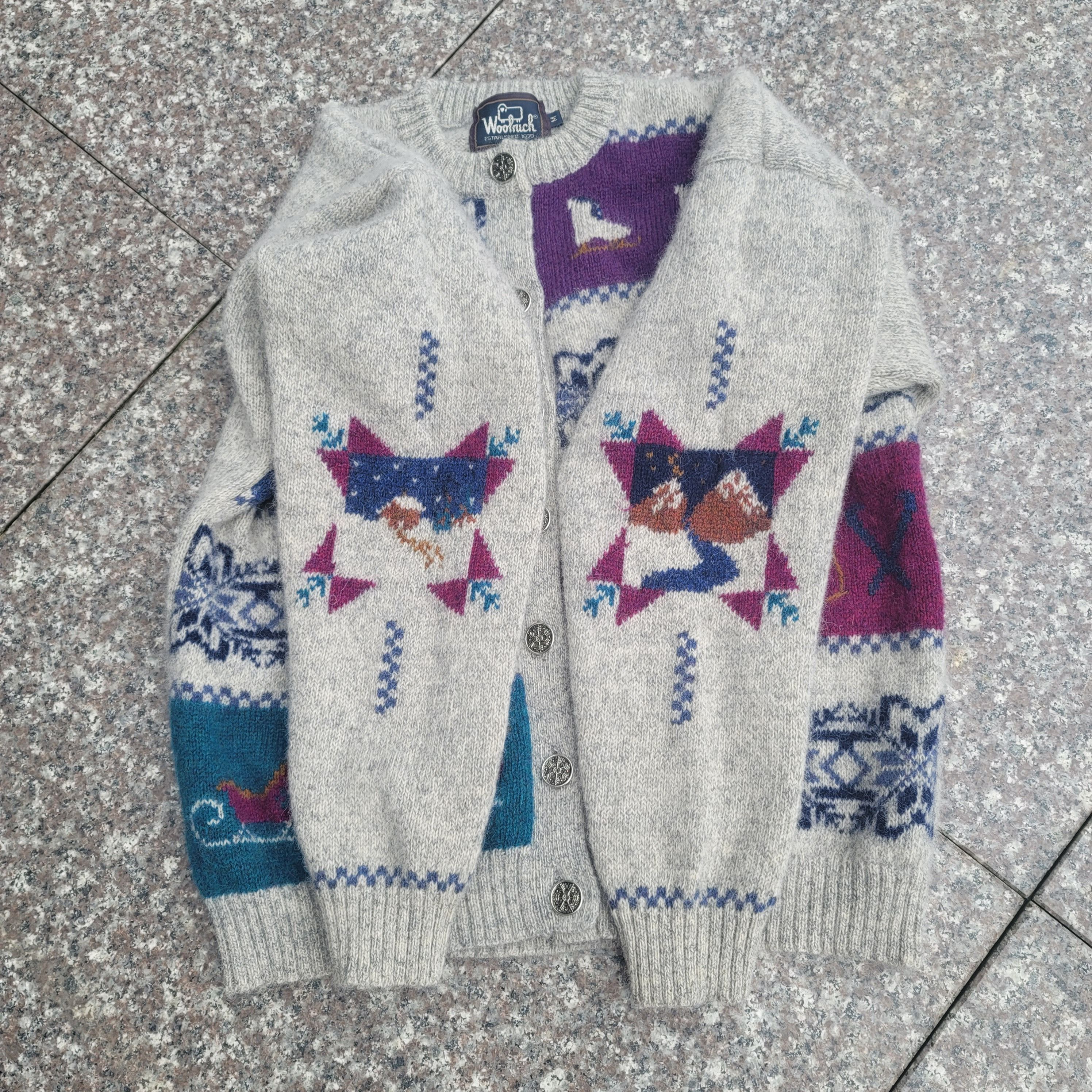Woolrich Woolen Mills Vintage Woolrich sweater cardigan Size M / US 6-8 / IT 42-44 - 3 Thumbnail