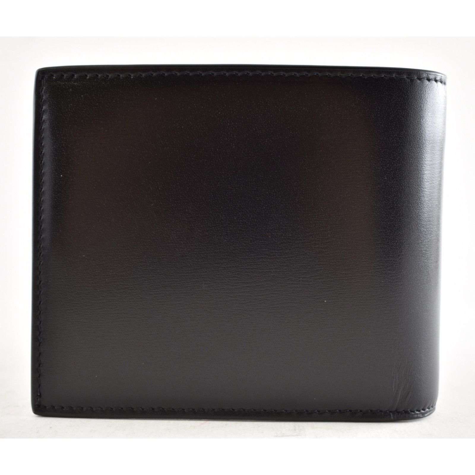 Yves Saint Laurent Saint Laurent Men YSL Silver Metal Logo Card Bi-Fold Wallet Size ONE SIZE - 9 Thumbnail