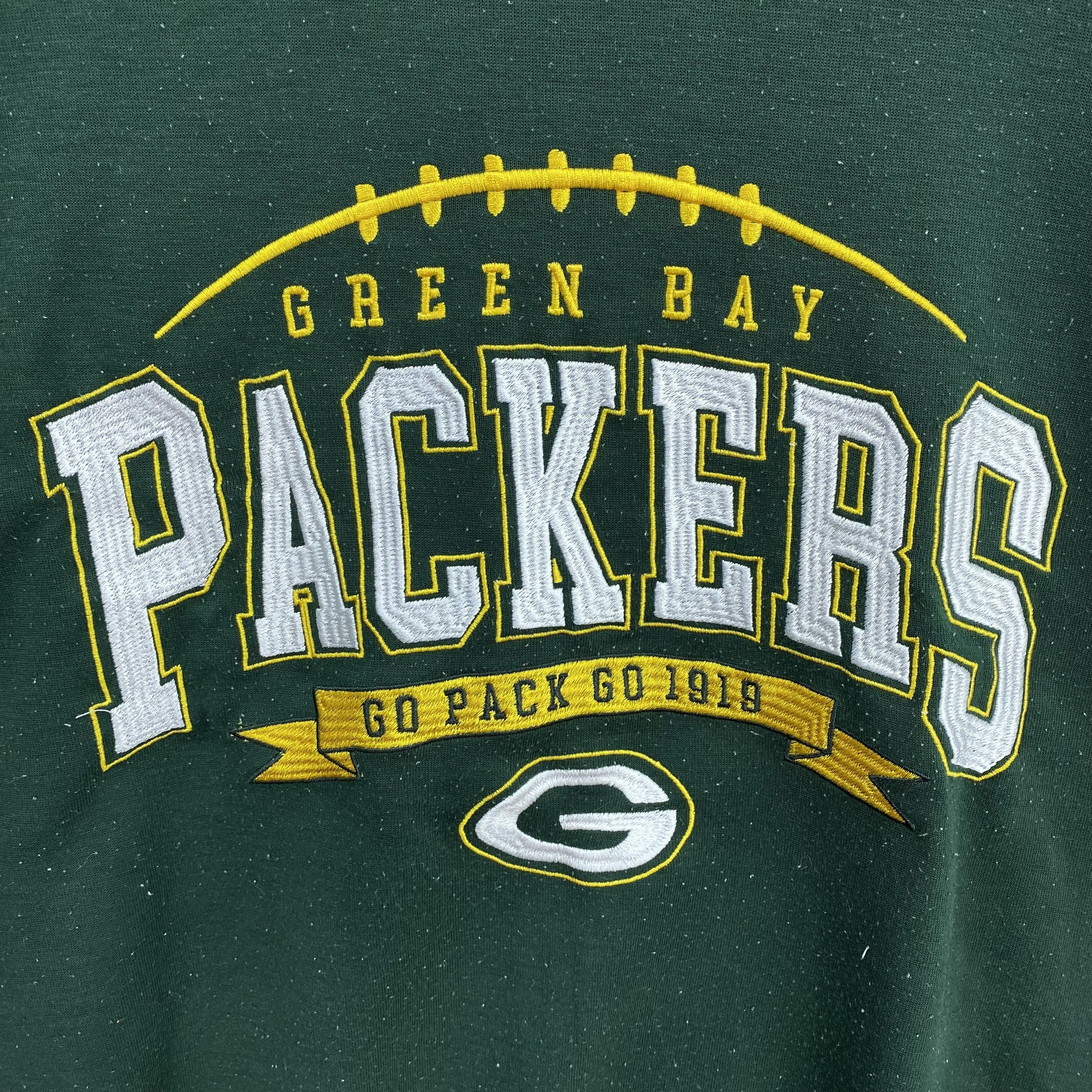 NFL Vintage 90s Green Bay Packers Sweatshirt NFL Football Size US XXL / EU 58 / 5 - 3 Thumbnail