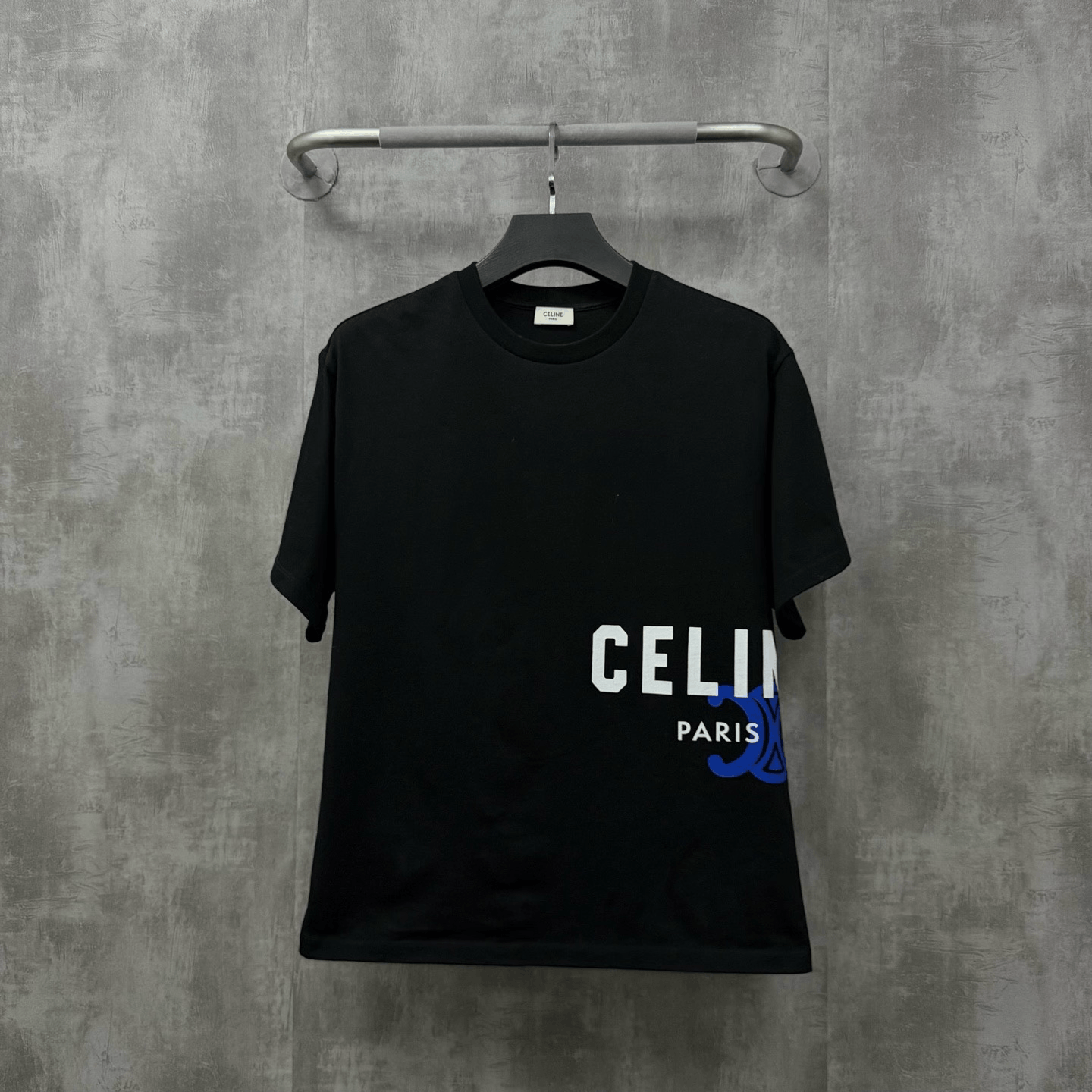 Celine Celine Paris Logo Short-Sleeve T-Shirt Size US M / EU 48-50 / 2 - 1 Thumbnail