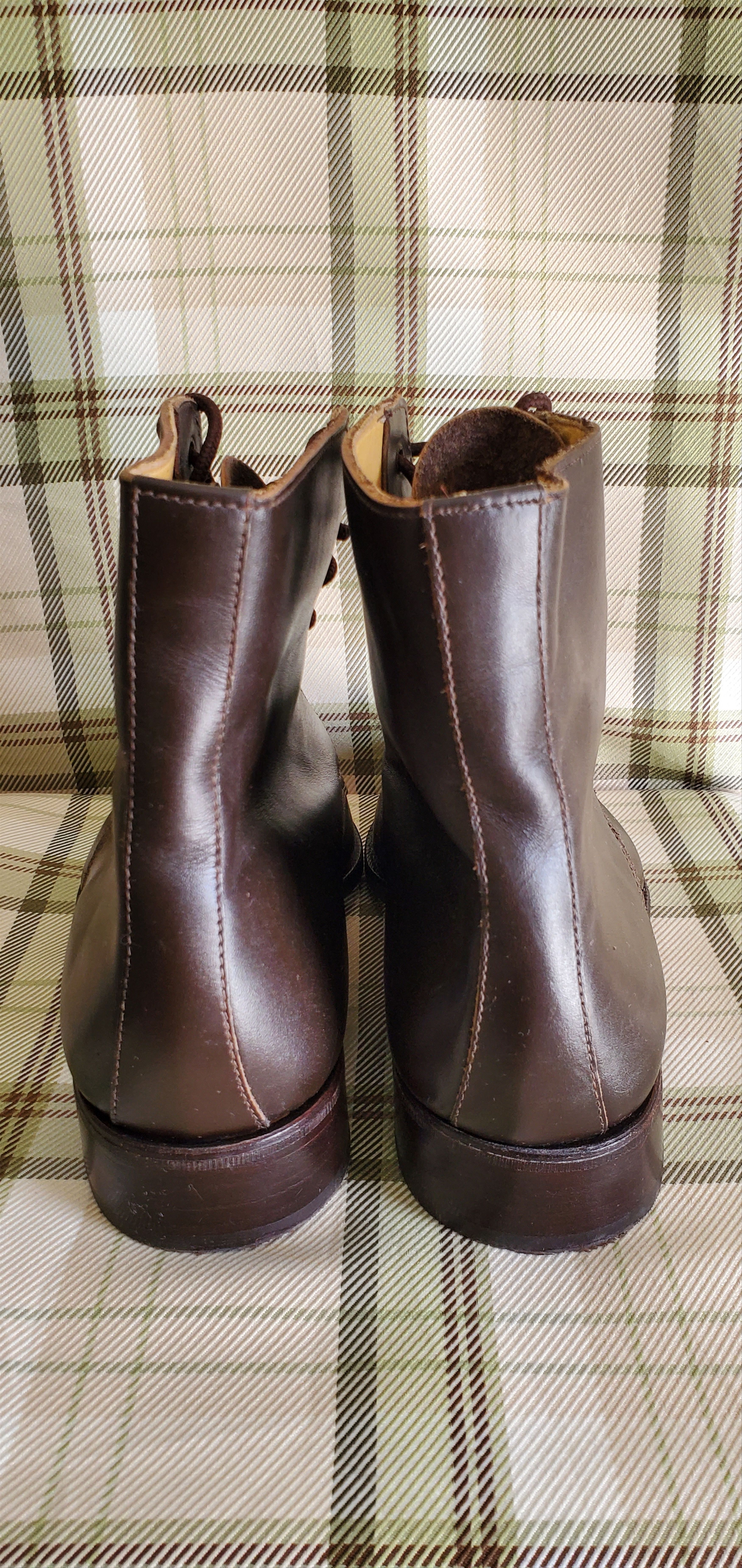 Other CAPPELLETTI 1992 Leather Military Ankle Boots Size US 7 / EU 40 - 4 Thumbnail