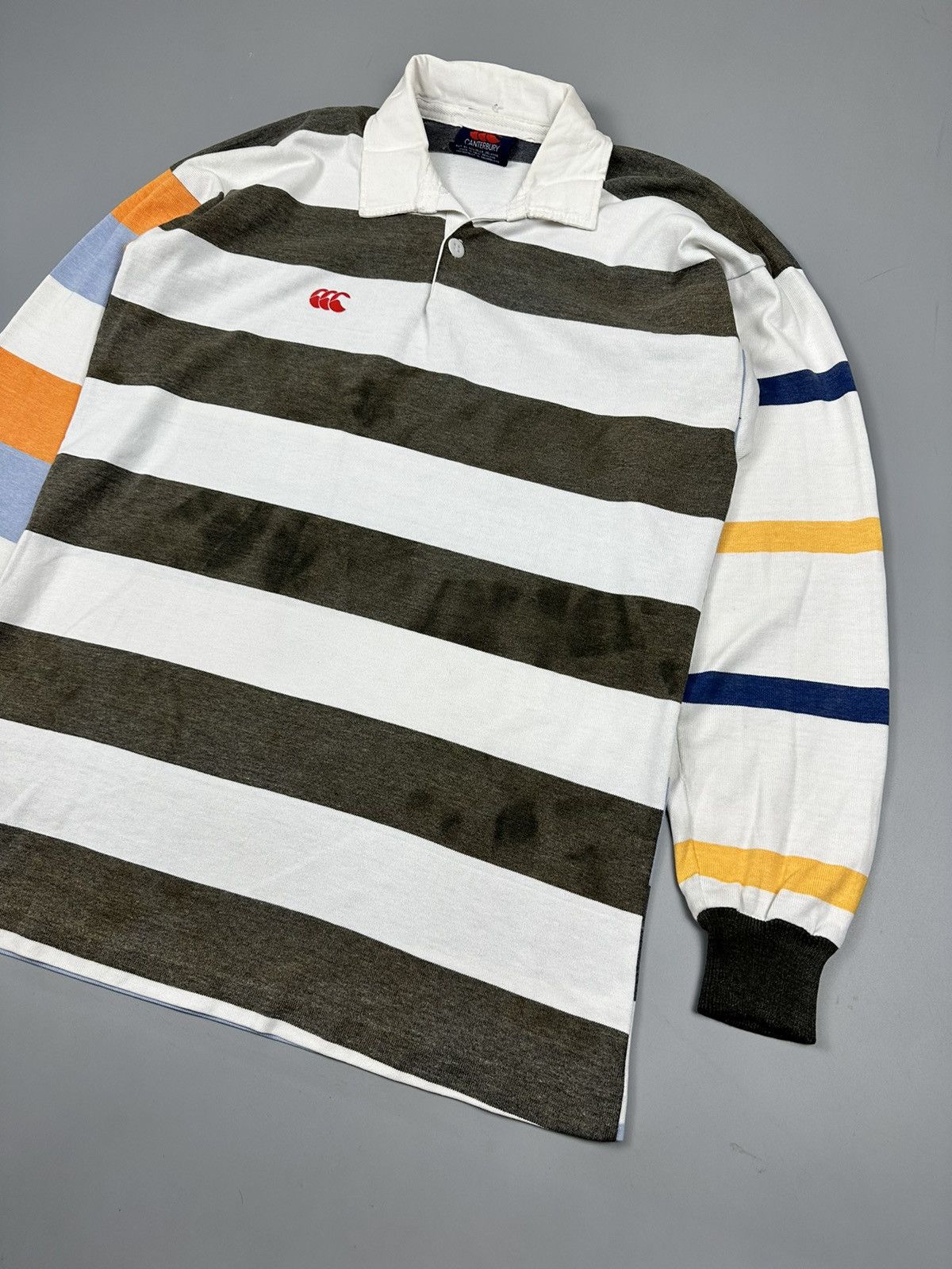 Canterbury of New Zealand × Vintage Vintage Canterbury Of New Zealand Rugby Tee Size US M / EU 48-50 / 2 - 3 Thumbnail