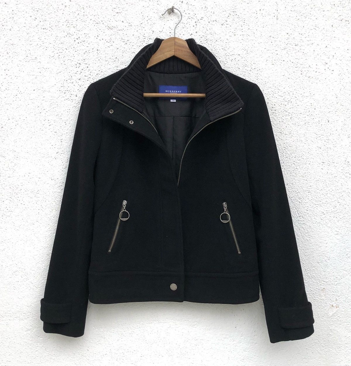 Burberry Burberry Blue Label Made in Japan Sanyo Shokai Wool Jacket Size S / US 4 / IT 40 - 1 Thumbnail