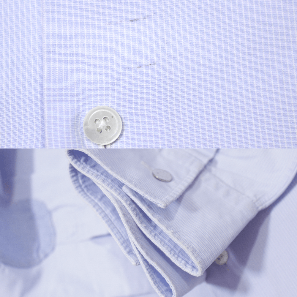 Hermes Striped Dress Shirt 40 Size Size US M / EU 48-50 / 2 - 9 Thumbnail
