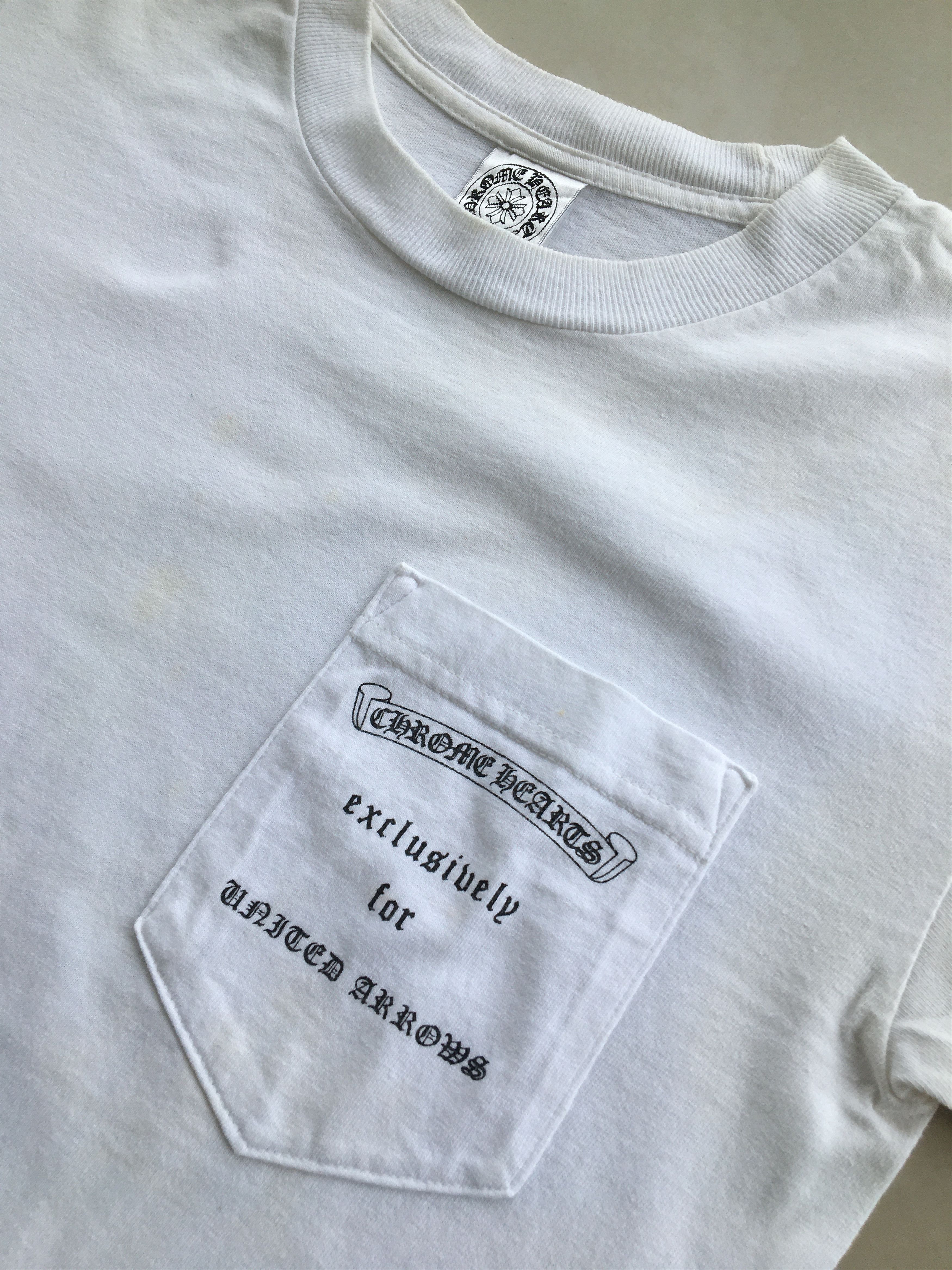 Chrome Hearts Pocket Sword Design T Shirt