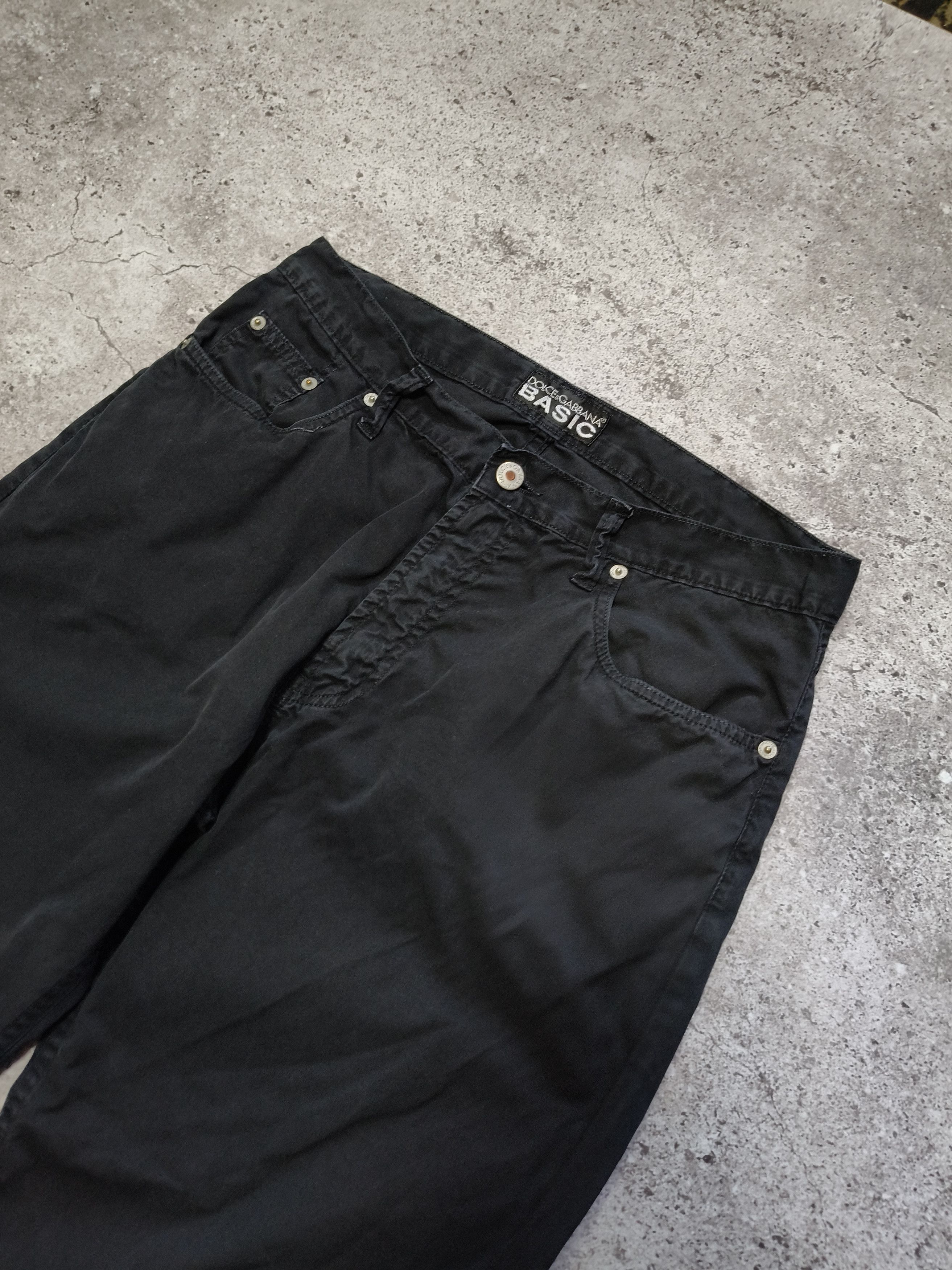 Dolce & Gabbana Dolce & Gabbana BASIC Pants — Black — Size 32/32 Size US 32 / EU 48 - 5 Thumbnail