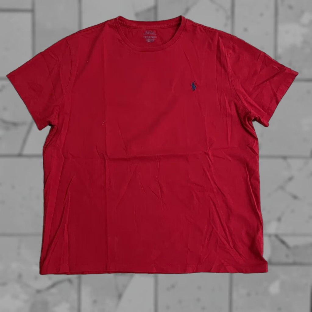 Polo Ralph Lauren Polo Ralph Lauren T-Shirt Men's XL Dark Red Size US XL / EU 56 / 4 - 1 Thumbnail