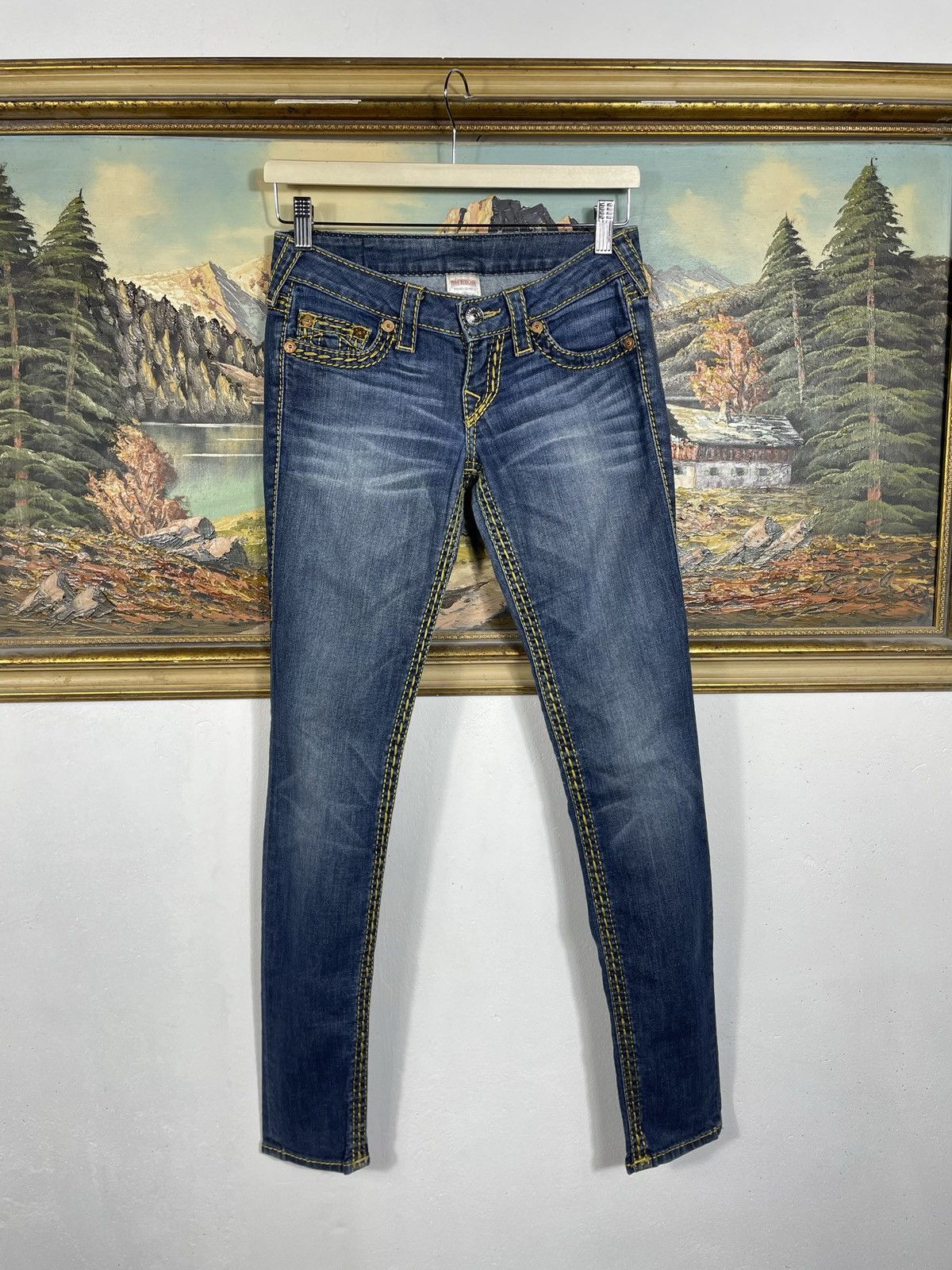True Religion × Vintage True Religion Vintage Y2k Denim Jeans Trousers Pants Swag Size 25" / US 0 / IT 36 - 3 Thumbnail
