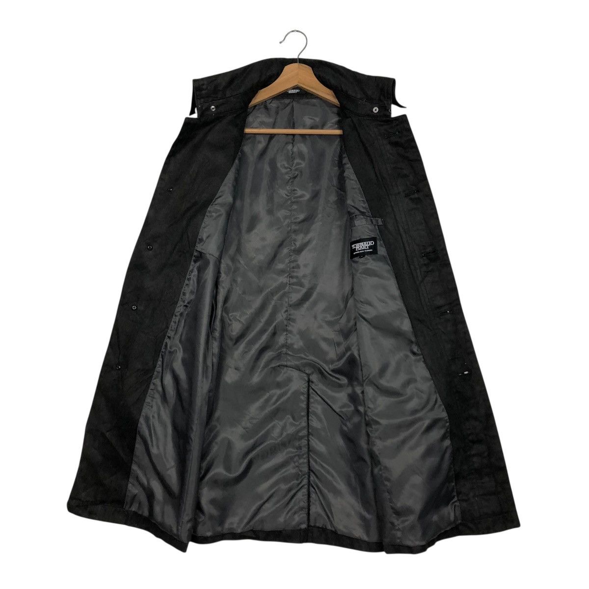 Tornado Mart 🔥RICH BLACK LONG JACKET TORNADO MART BELT BONDAGE Size US M / EU 48-50 / 2 - 15 Thumbnail