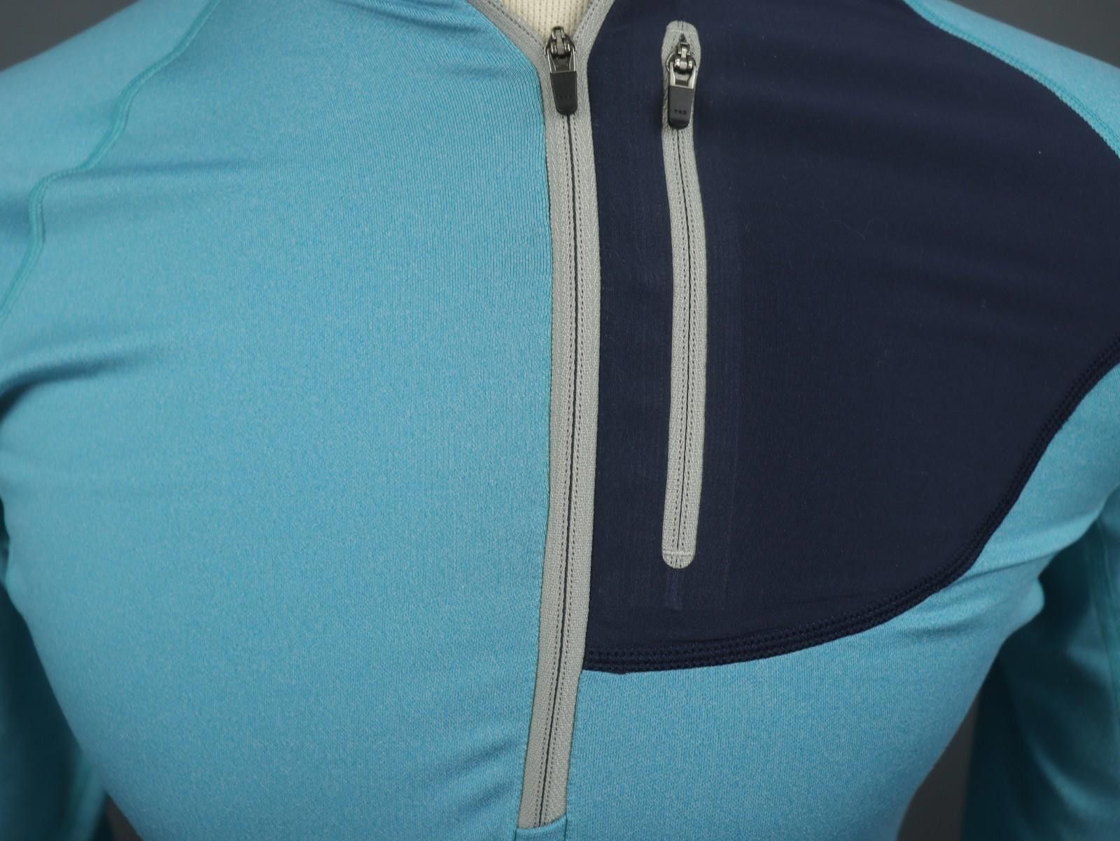 Patagonia Patagonia Blue Mock Neck Quarter Zip Sweatshirt Size S Size US S / EU 44-46 / 1 - 5 Thumbnail