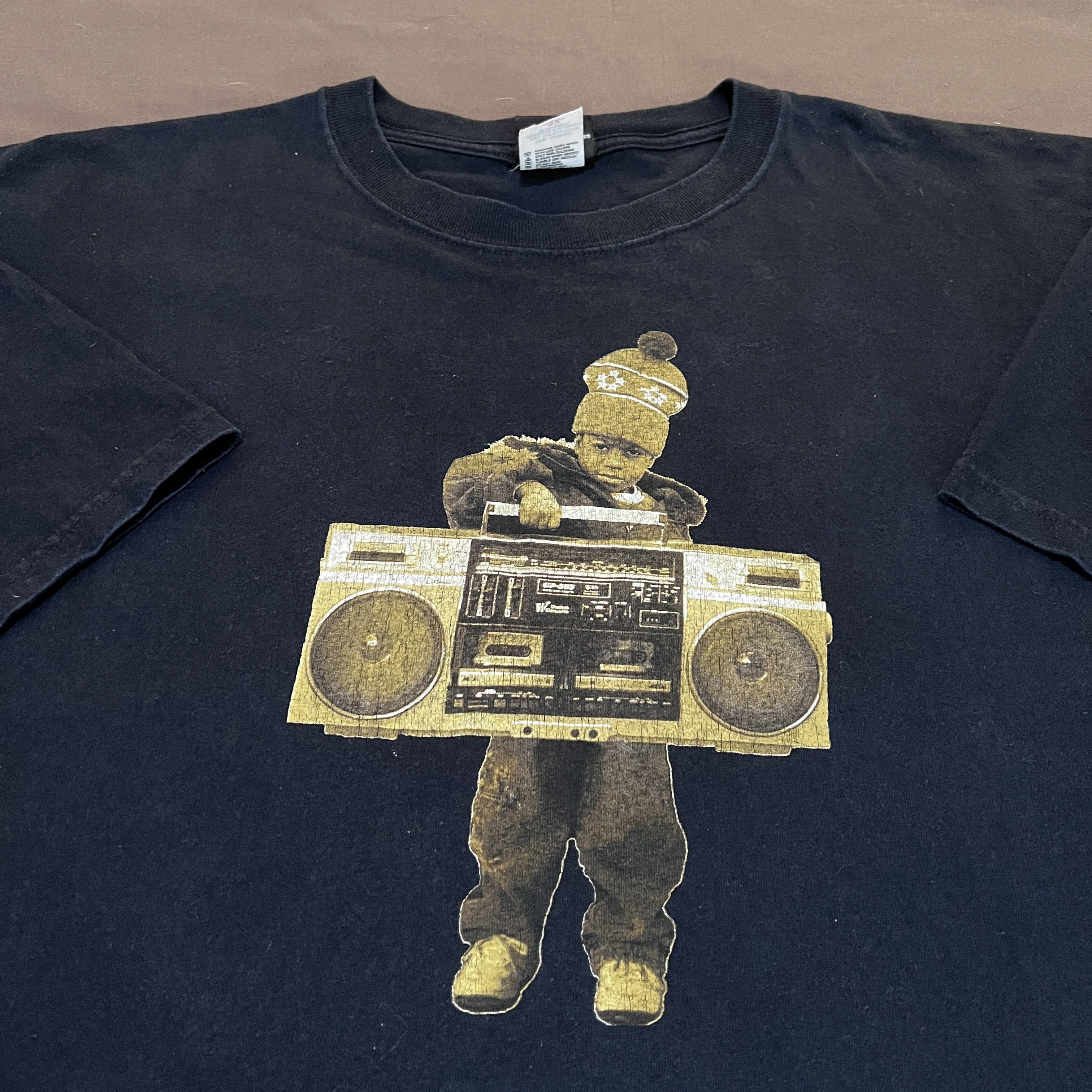 Rap Tees × Vintage Vintage Y2K Sedgwick & Cedar 73 Oldschool hiphop Rap Tee 3XL Size US XXL / EU 58 / 5 - 1 Thumbnail