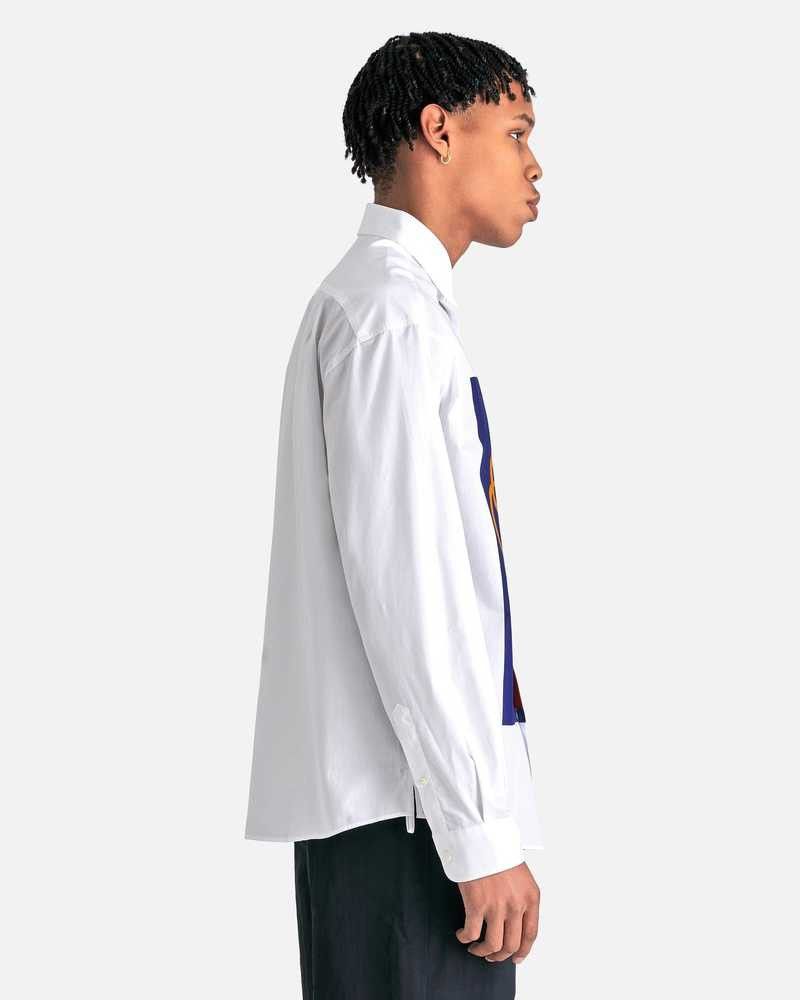 Jacquemus o1h1sh10624 Simon Shirt in White Size US L / EU 52-54 / 3 - 2 Thumbnail