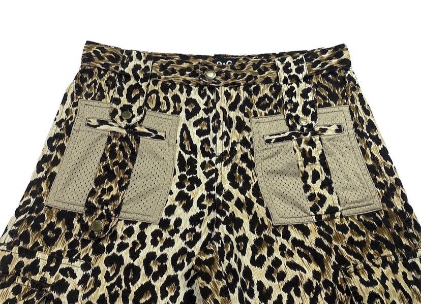 Designer × Dolce & Gabbana Dolce & Gabbana Cargo-Style Joggers Pants With Leopard Pants Size US 30 / EU 46 - 18 Thumbnail