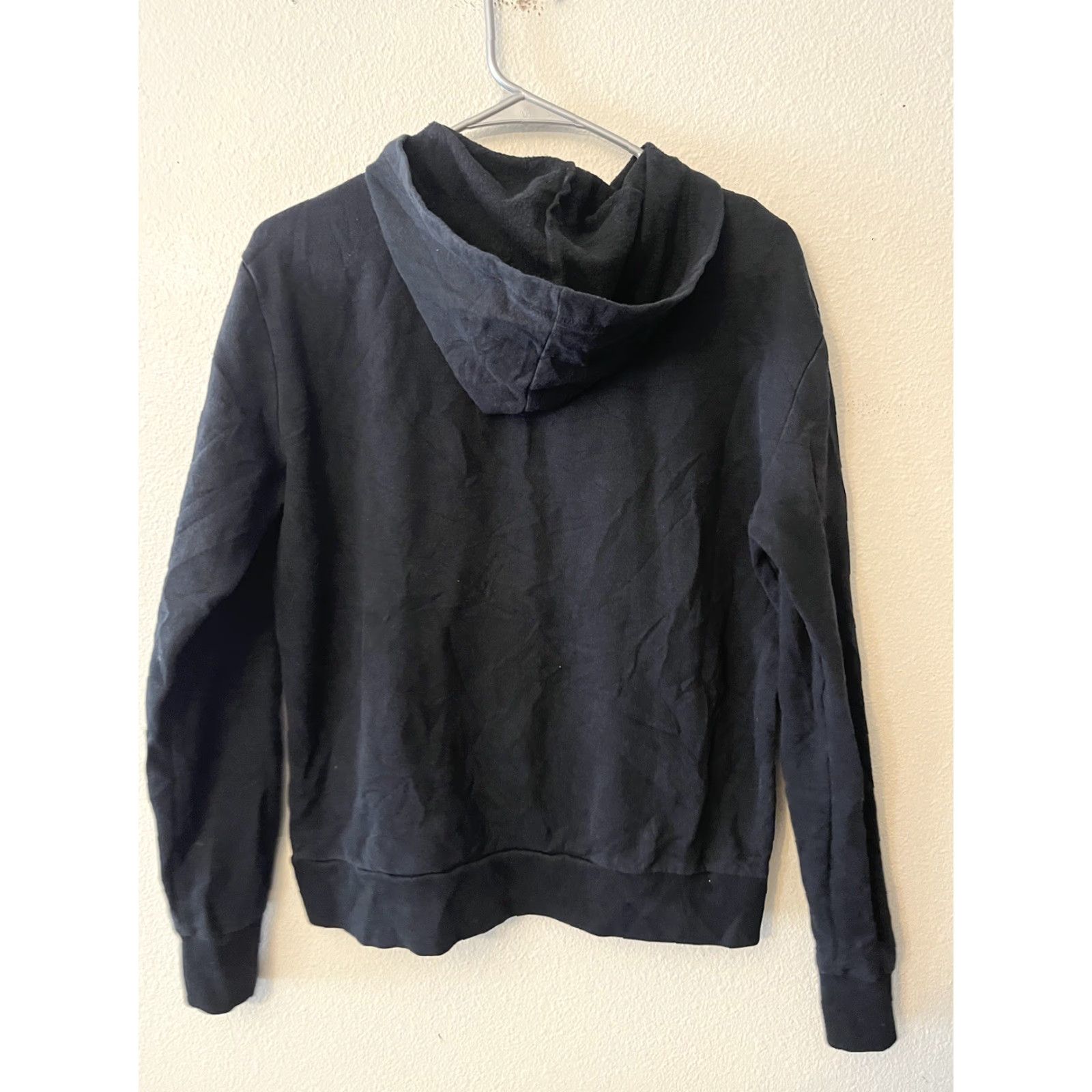 Vintage Aéropostale Hoodie Womens Size Large Black Pullover Shirt Size L / US 10 / IT 46 - 3 Thumbnail