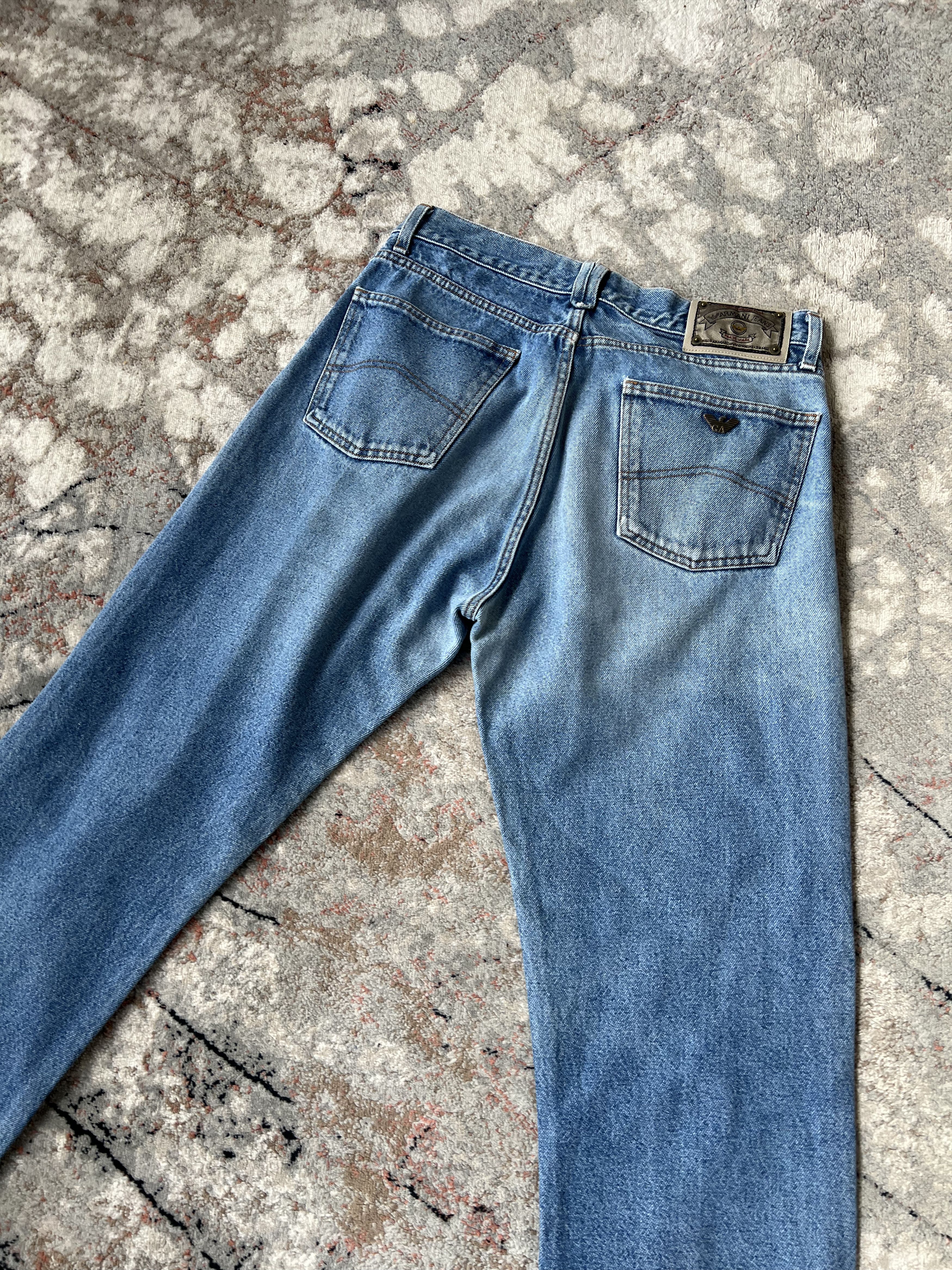 Giorgio Armani Armani Jeans Vintage Denim Pants Metal Logo Size US 34 / EU 50 - 2 Thumbnail