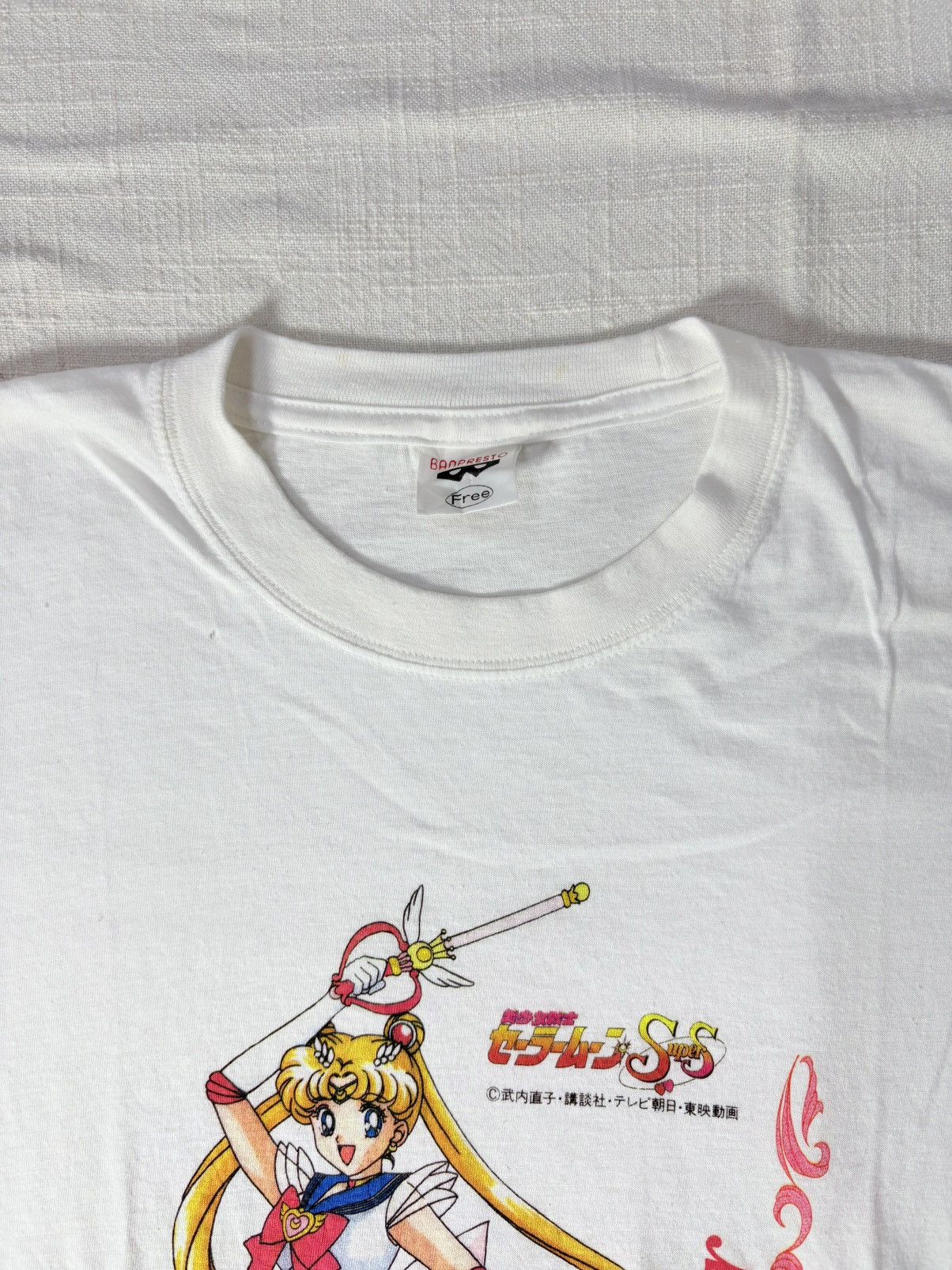 Vintage Sailormoon Solo Japan Promo Vtg Size US L / EU 52-54 / 3 - 3 Thumbnail