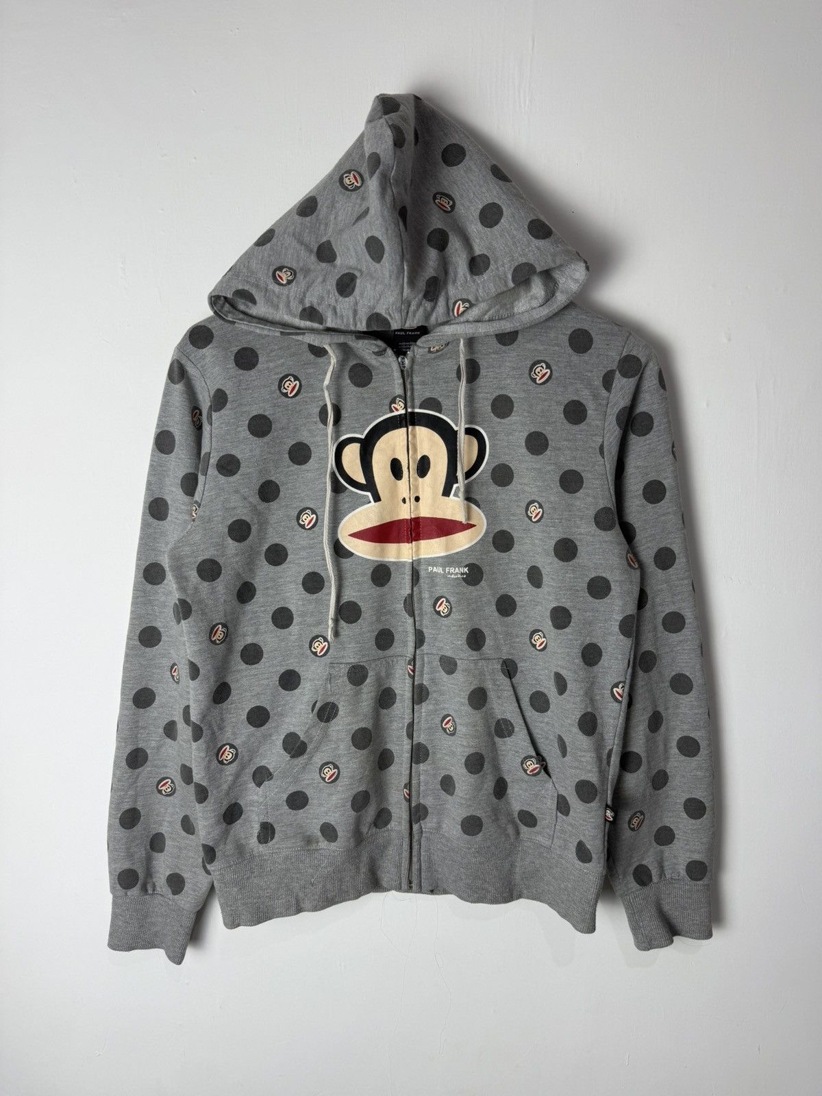 20471120 Paul frank monkey polkadot zip hoodie Size US M / EU 48-50 / 2 - 1 Thumbnail