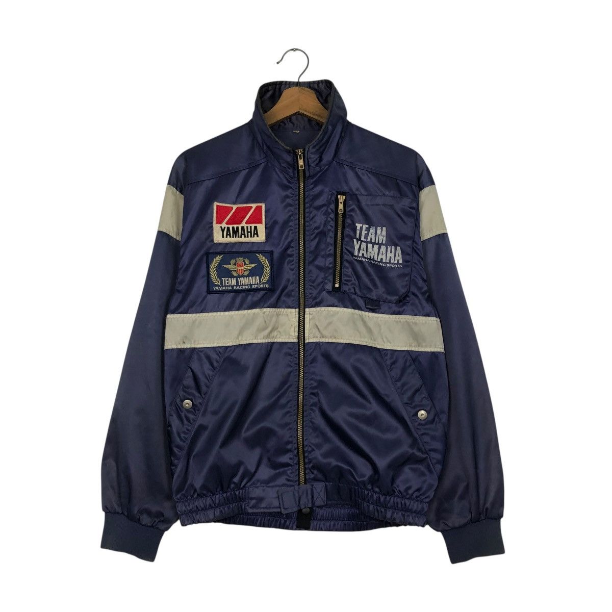 Yamaha 🔥VINTAGE BOMBER JACKET RACING TEAM YAMAHA RXZ MEMBERS Size US M / EU 48-50 / 2 - 3 Thumbnail