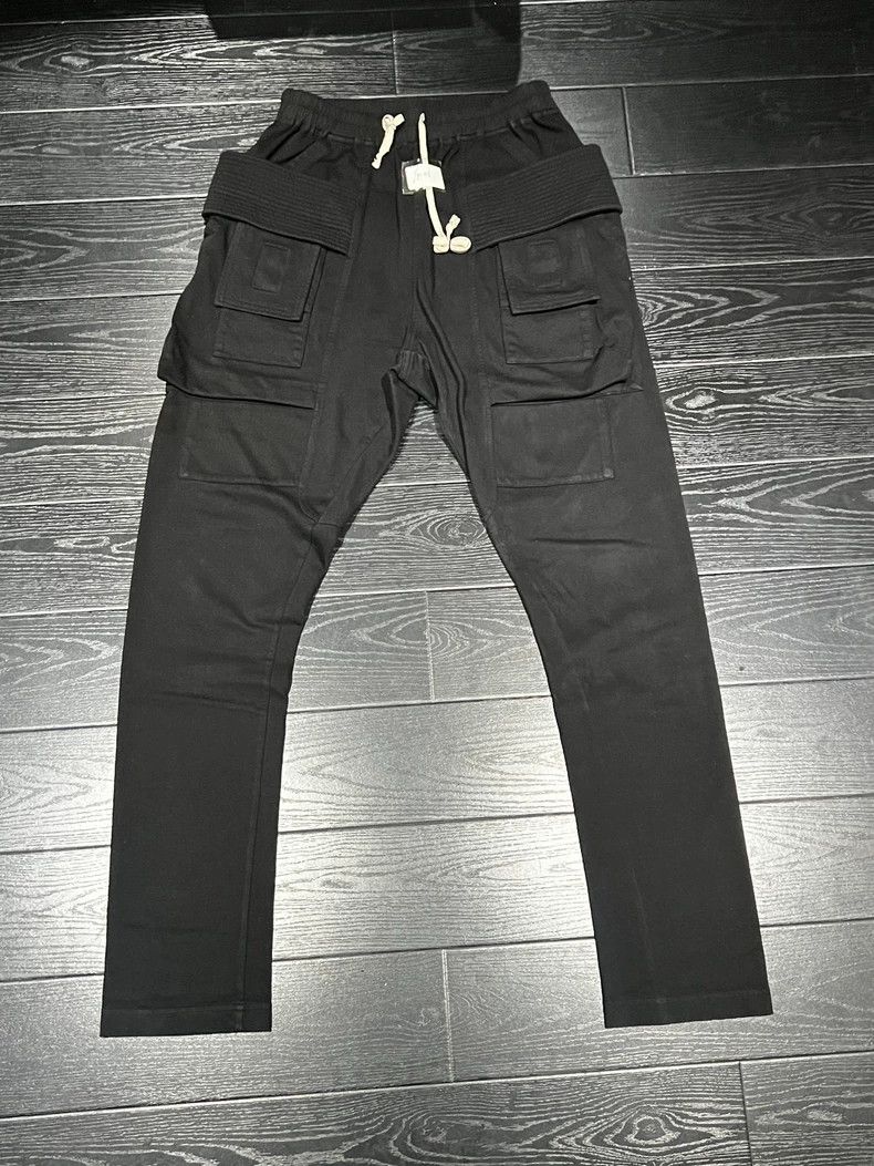 Rick Owens Rick Owens 24FW Cotton Cargo Pants - dmc Size US 30 / EU 46 - 1 Thumbnail