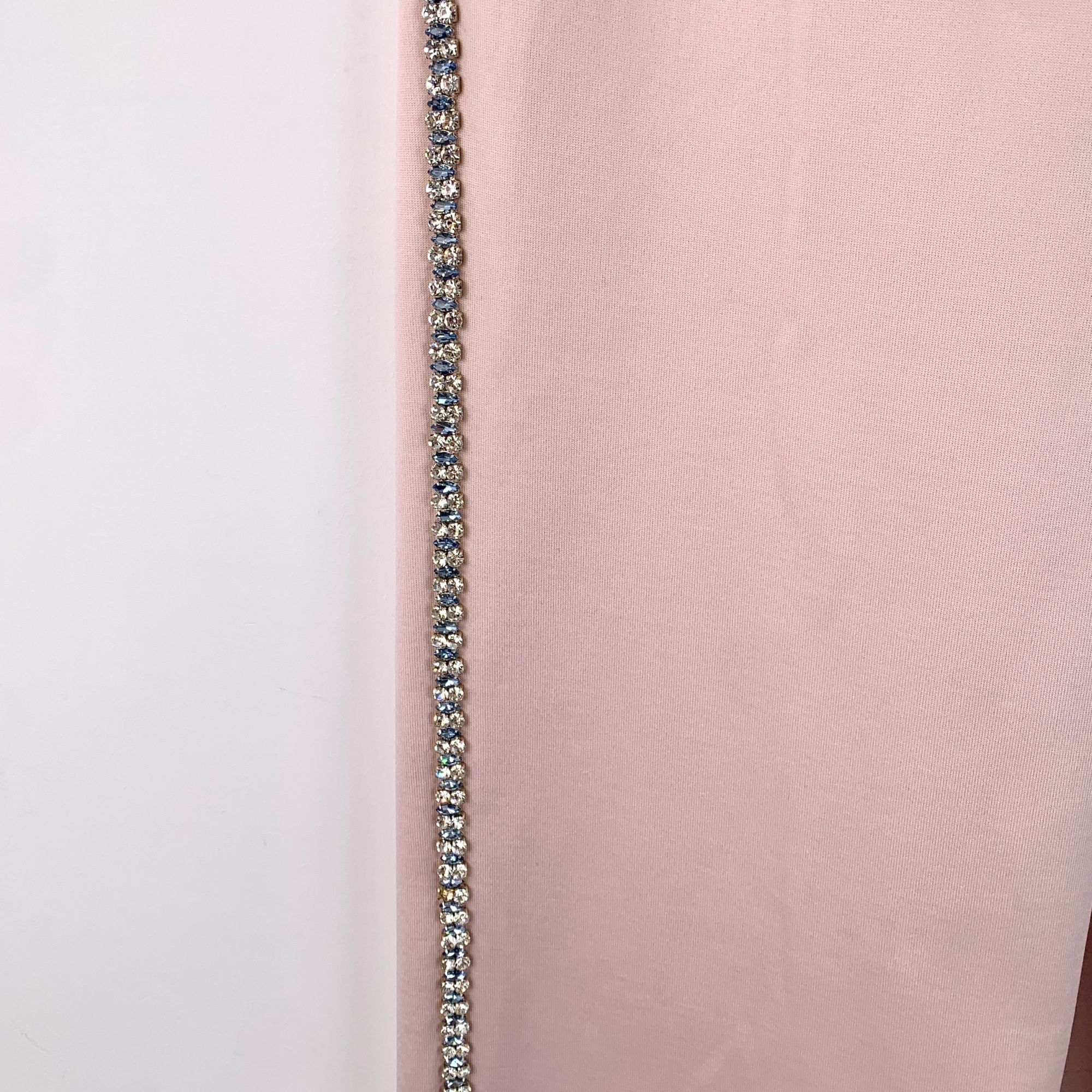 Miu Miu Miu Miu Pink Diamond-Encrusted Straight Sweatpants 36 XS Mad Size 26" / US 2 / IT 38 - 6 Thumbnail