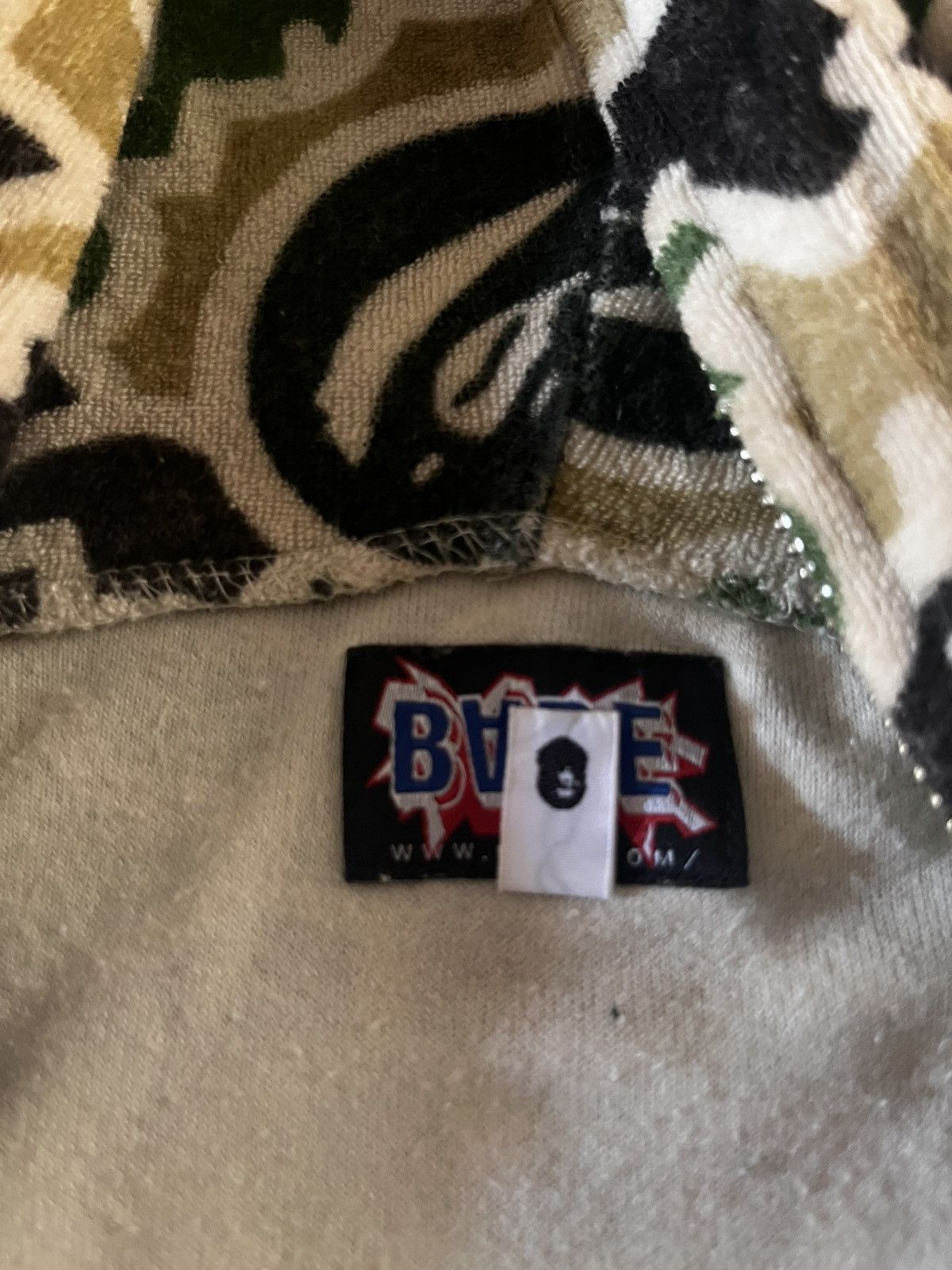 Bape Bape Keith Haring Camo zip Hoodie Rare Size US L / EU 52-54 / 3 - 5 Thumbnail