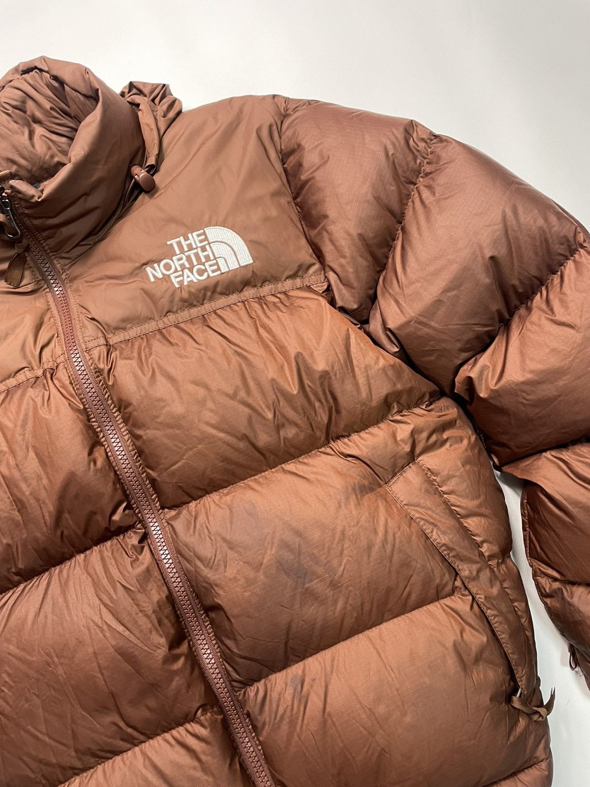 The North Face TNF 700 Nuptse Puffer Jkt Brown Kendall Jenner Retro Sz M Size M / US 6-8 / IT 42-44 - 2 Thumbnail