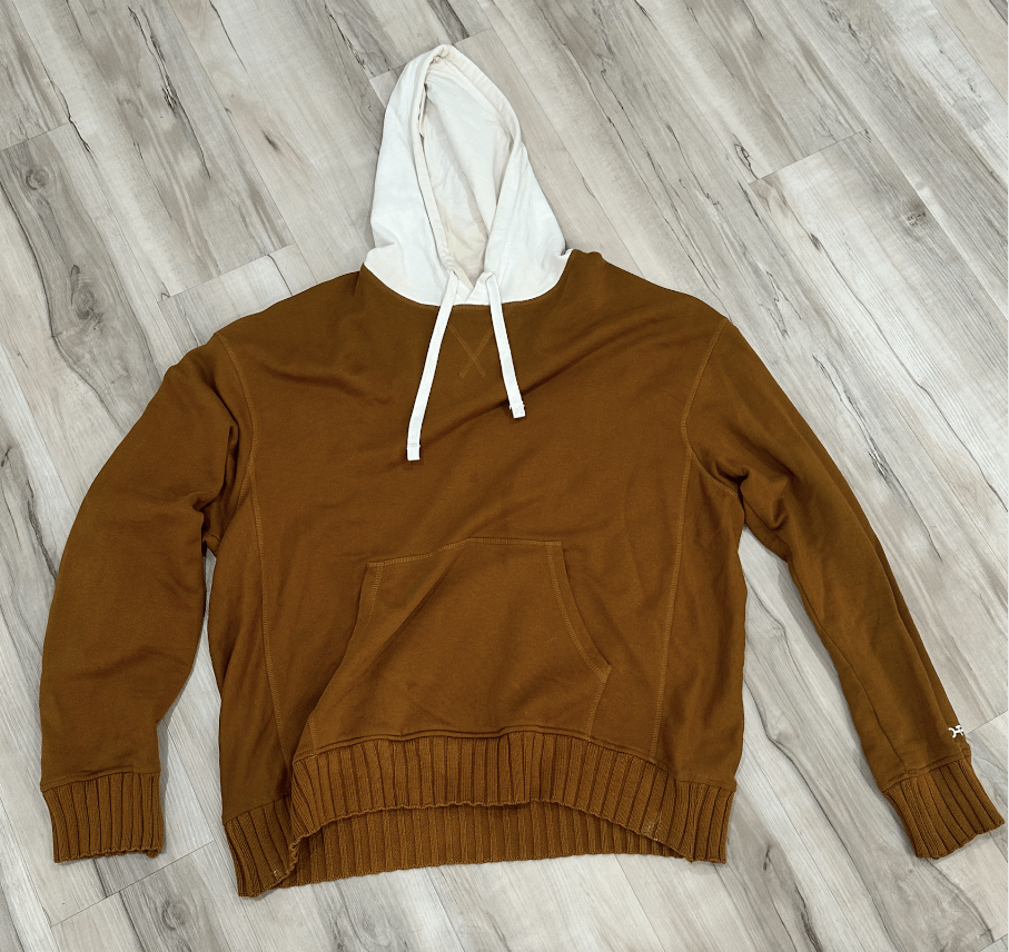 Other On This Day Knit Hoodie XL Brown With White Hood Size US XL / EU 56 / 4 - 7 Thumbnail