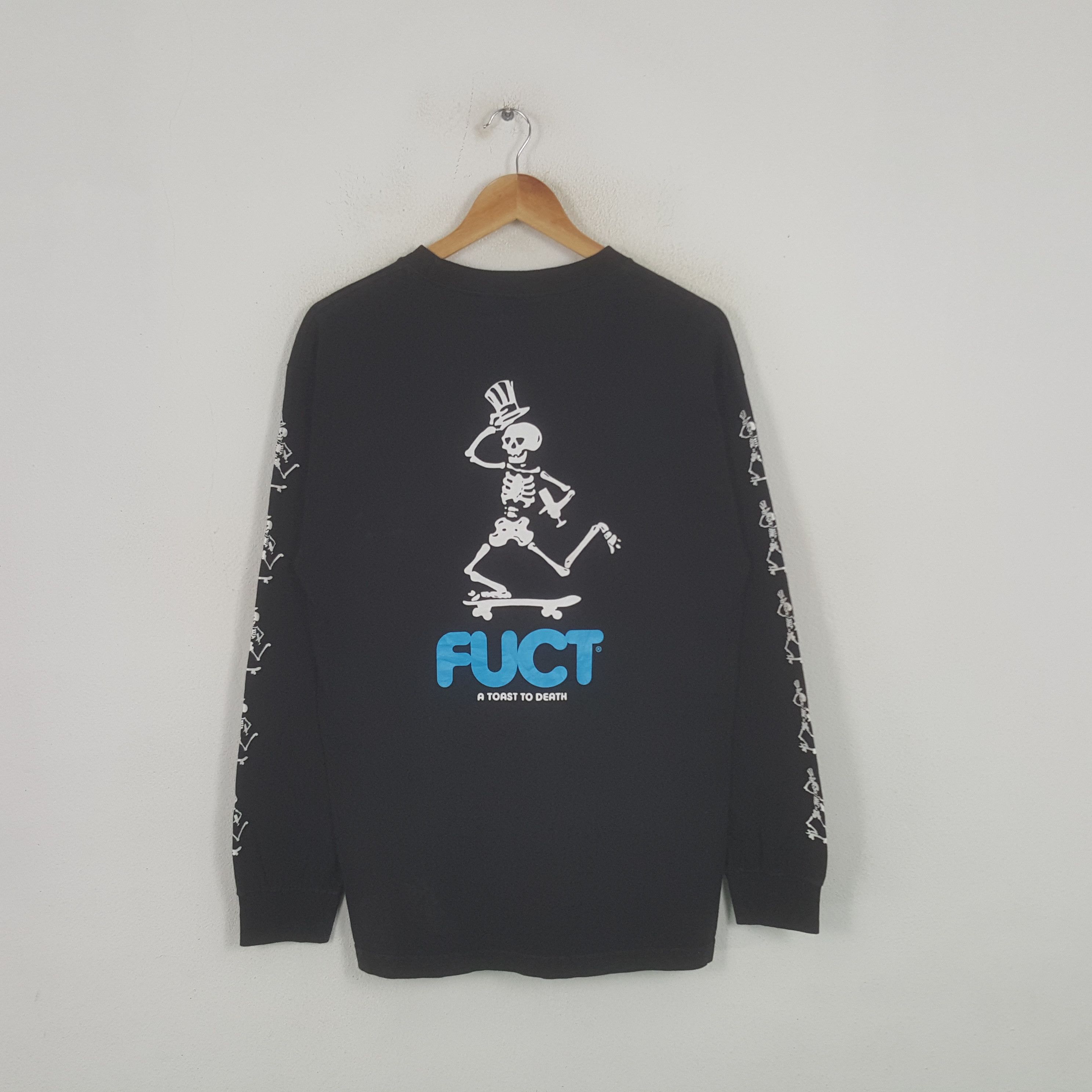 Vintage Fuct American Skateboard Style Long Sleeve Tshirt