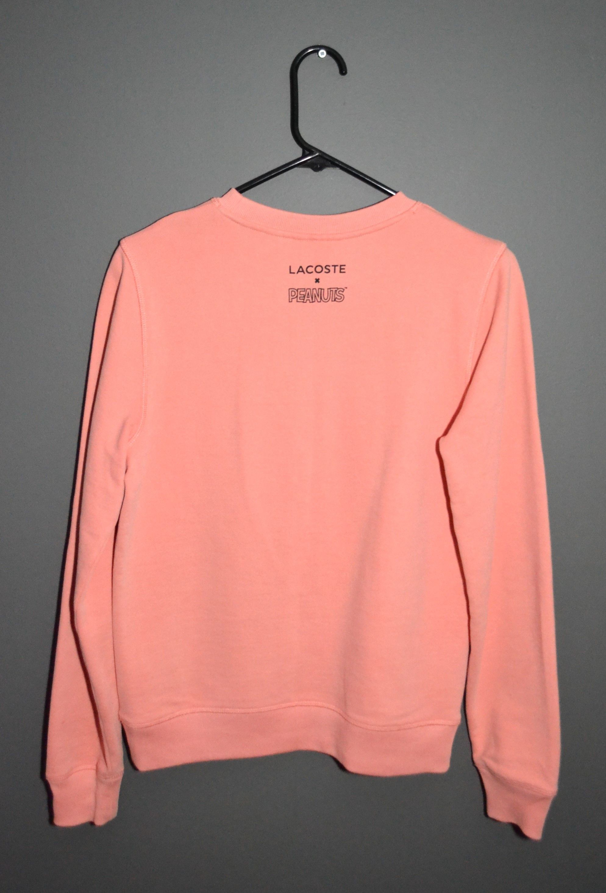 Lacoste × Peanuts Lacoste x Peanuts Collaboration Pink Sweatshirt Jumper 32 Size XXS / US 00 / IT 34 - 9 Thumbnail