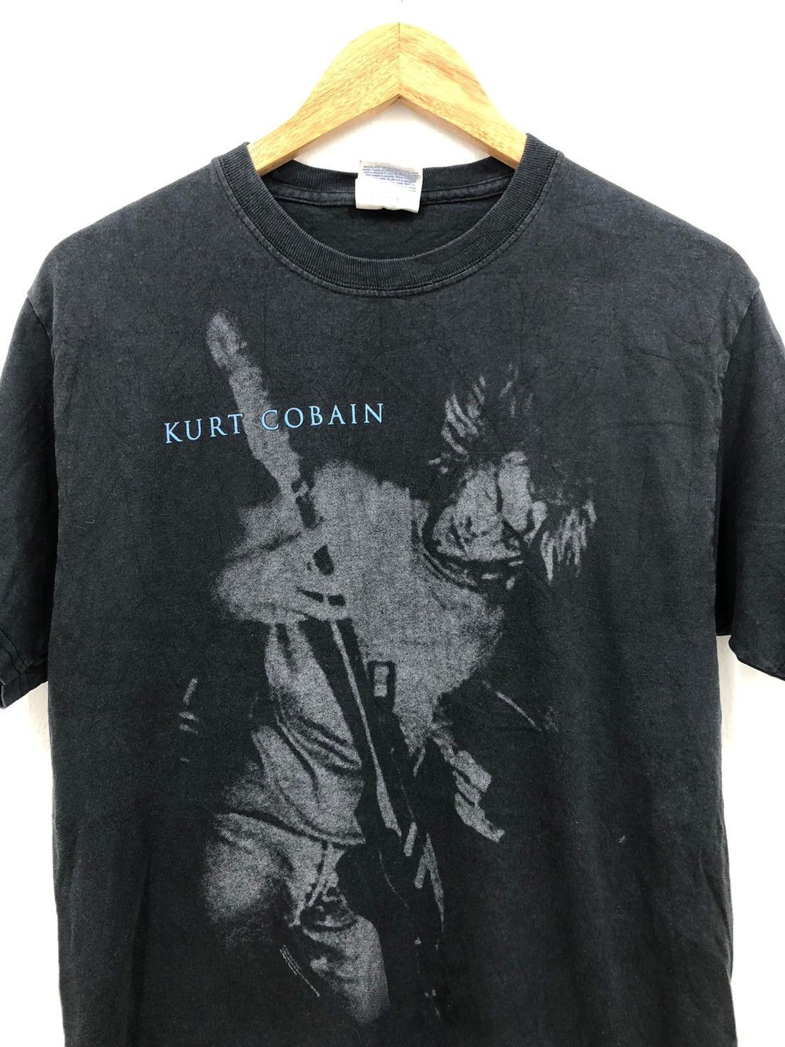 Band Tees × Nirvana × Vintage Vintage 00's Kurt Cobain shirt Nirvana BN Size US M / EU 48-50 / 2 - 1 Thumbnail