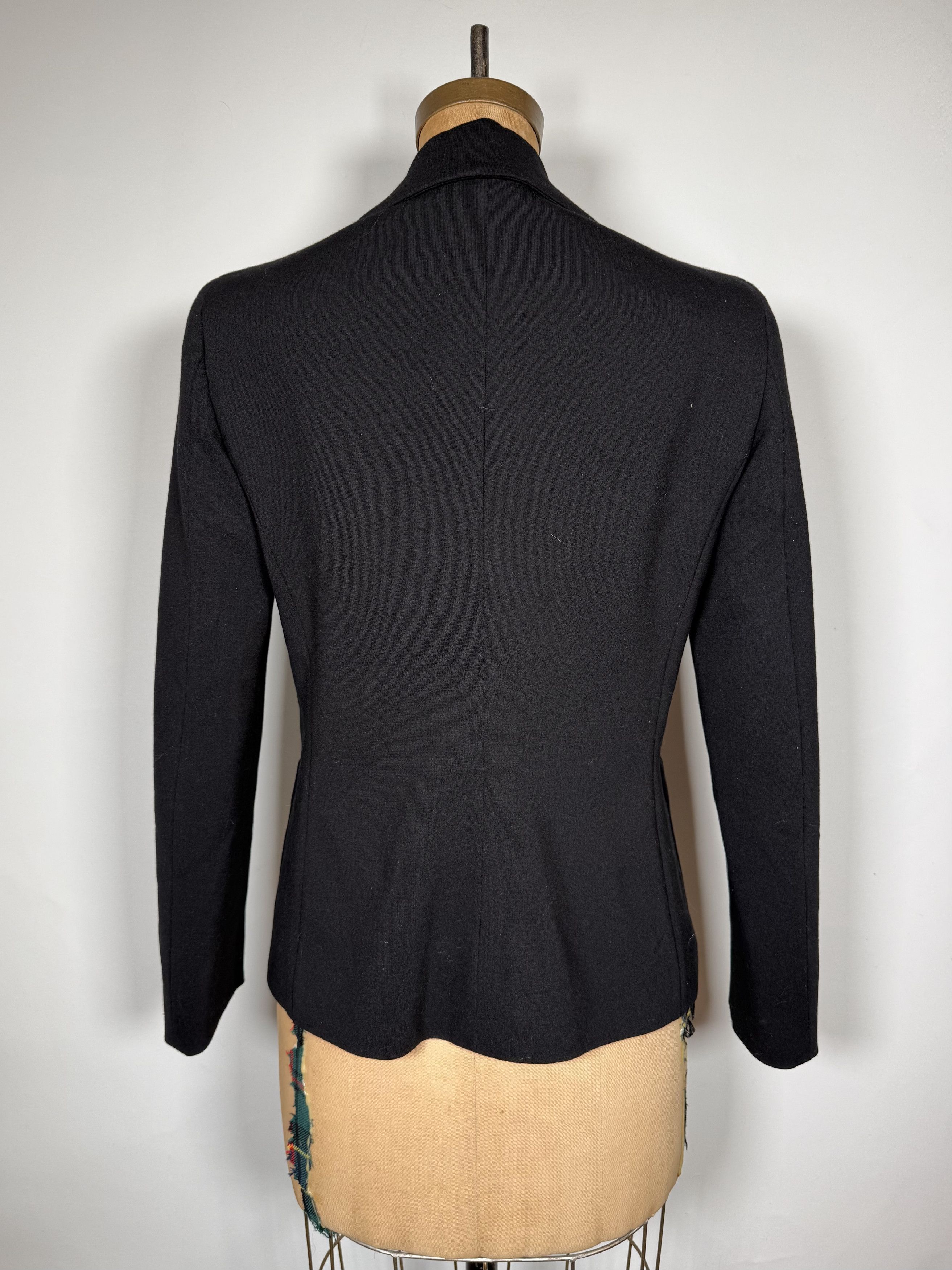 Moschino Moschino Flower Button Blazer Size L / US 10 / IT 46 - 2 Thumbnail