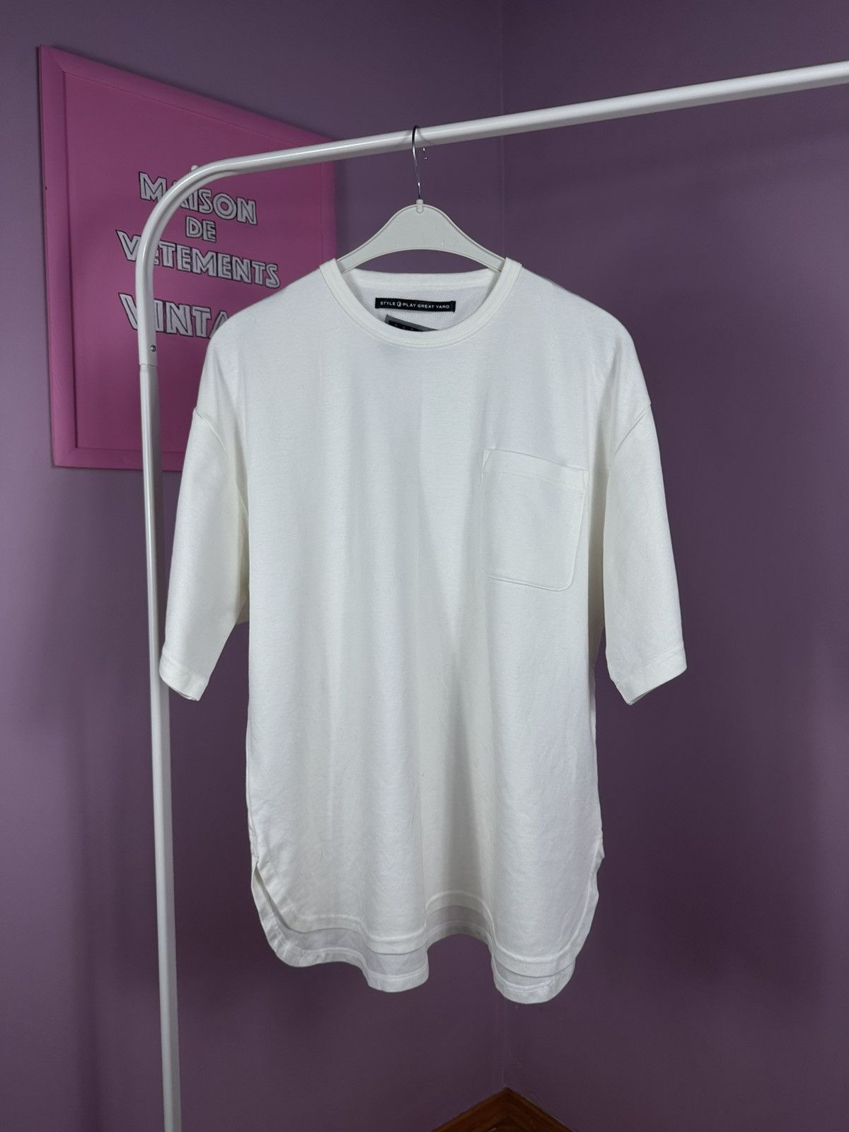 TROVE Active Trove Japan T Shirt Tee Short Sleeve White Pocket Size US M / EU 48-50 / 2 - 2 Thumbnail