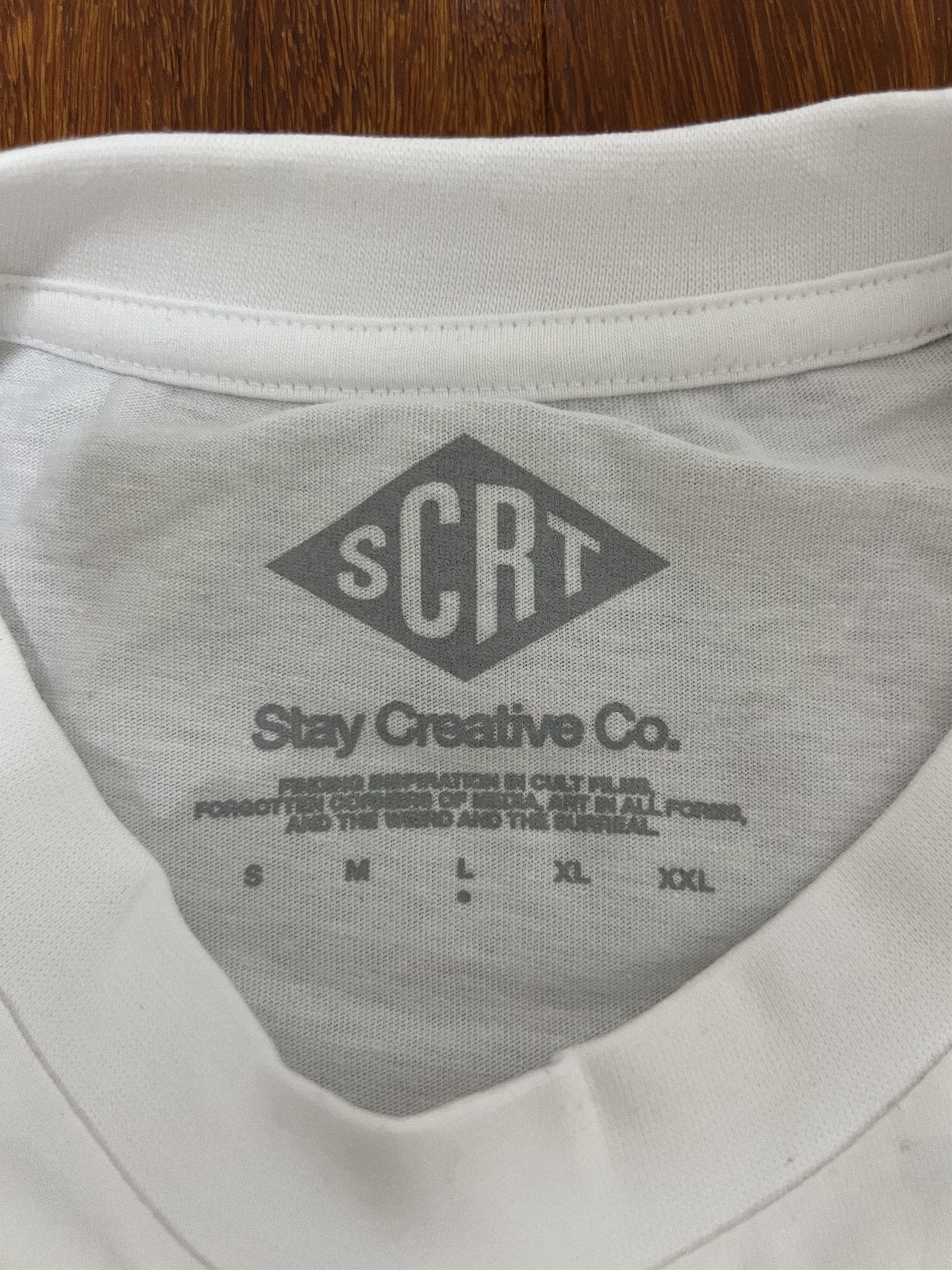 SCRT 💚 SCRT Midsommar Solstice T-Shirt White Large NEW Size US L / EU 52-54 / 3 - 6 Thumbnail