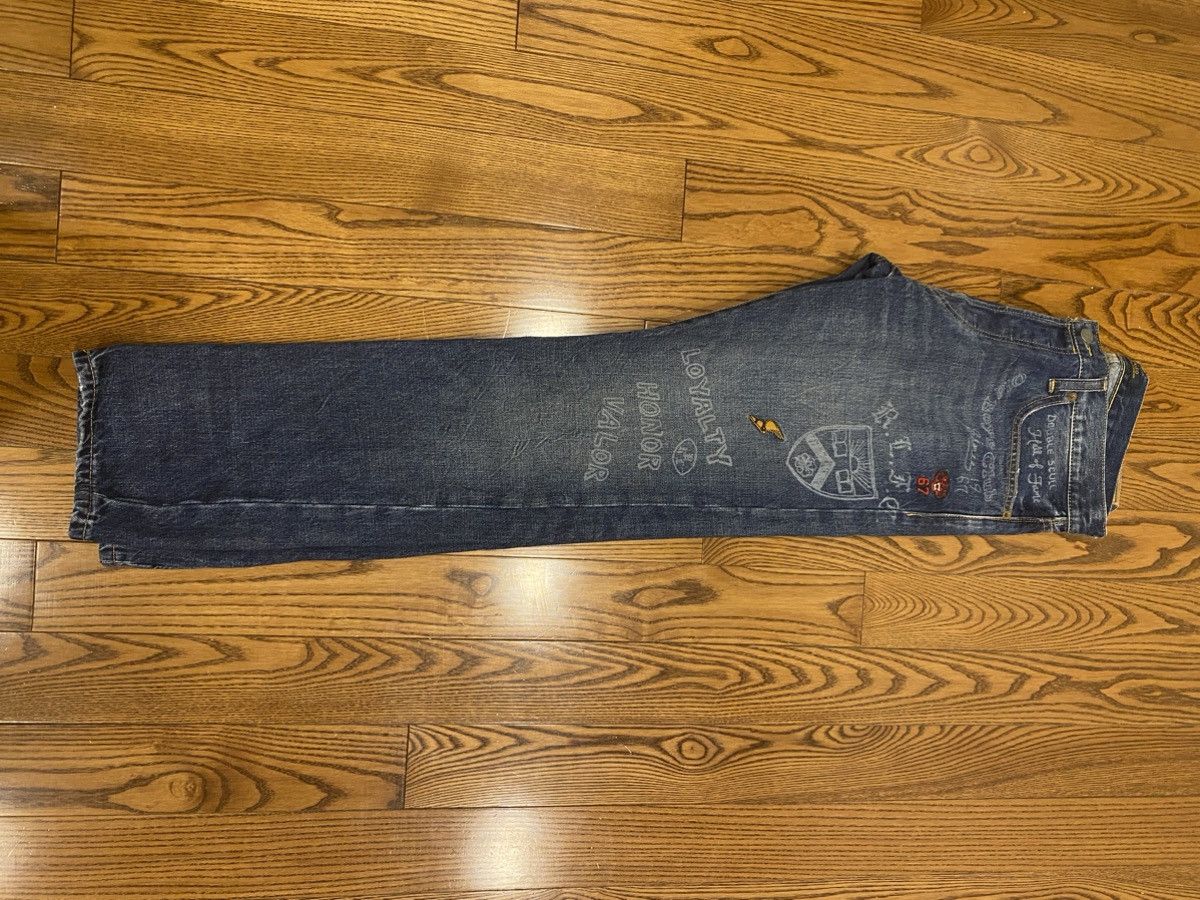 image of John Lawrence Sullivan x Polo Ralph Lauren 32X32 Straight Fit Polo Ralph Lauren, Sullivan Denim Jea