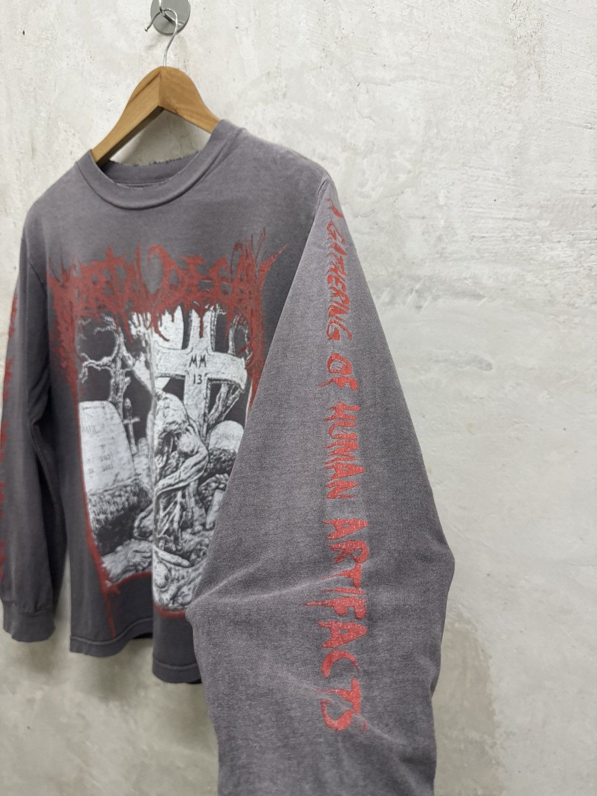 Band Tees Vintage Distressed Mortal Decay Metal Death Thrash Band Tees Size US S / EU 44-46 / 1 - 6 Thumbnail