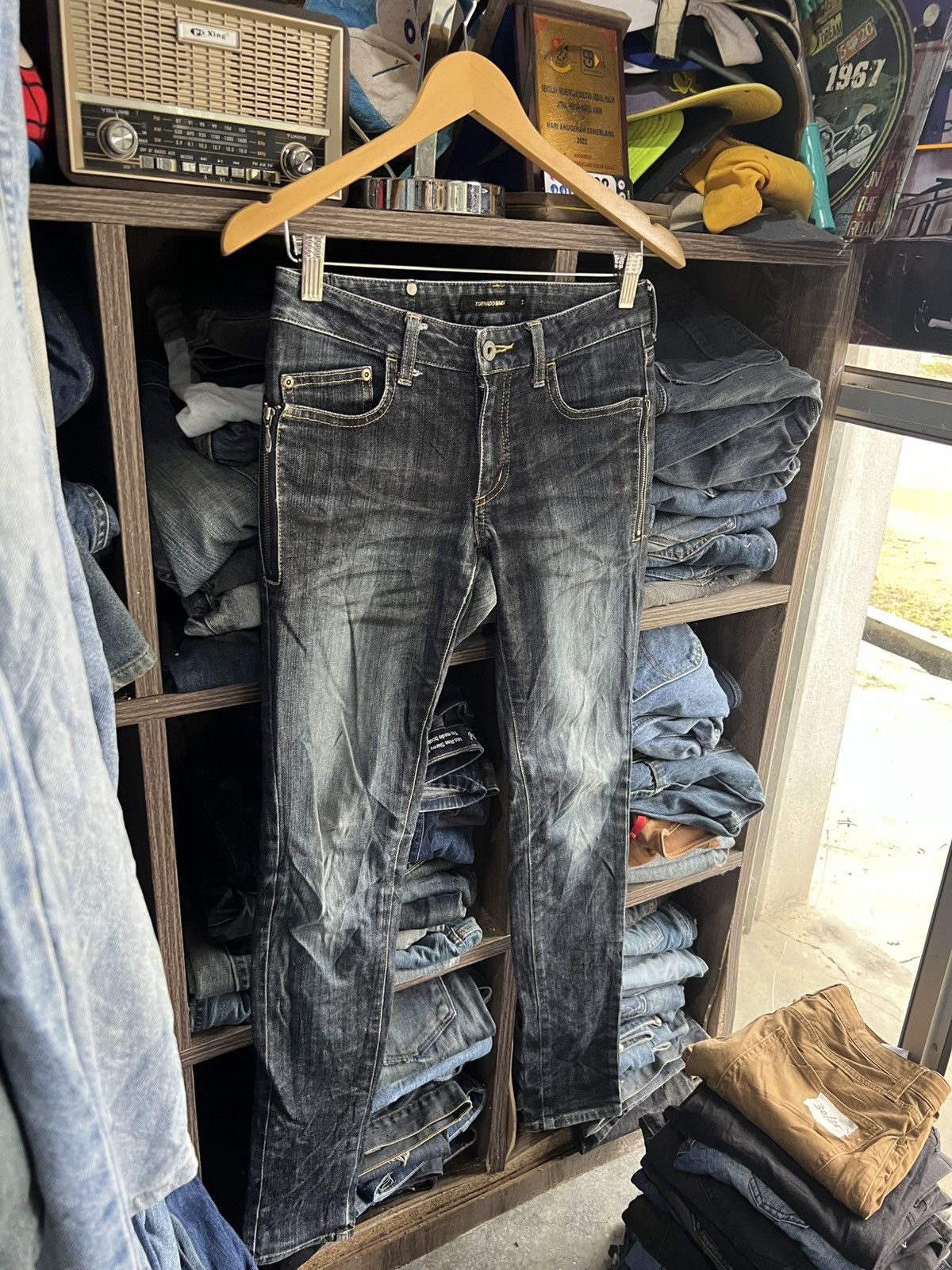Tornado Mart 🔥Tornado Mart Flared Denim Size 28" / US 6 / IT 42 - 8 Thumbnail