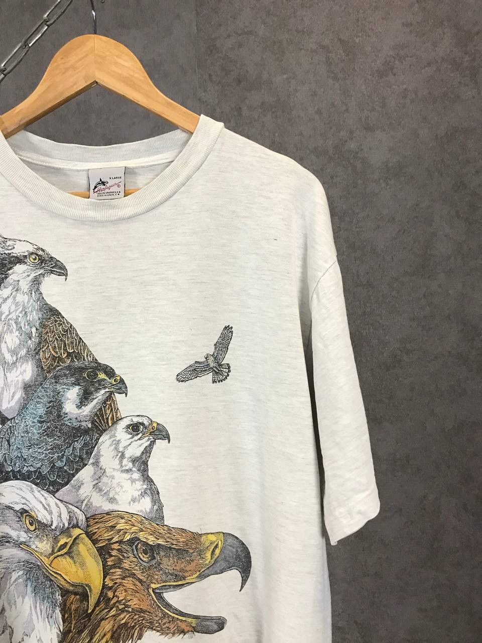 Vintage Eagle animal vintage tee Size US XL / EU 56 / 4 - 2 Thumbnail
