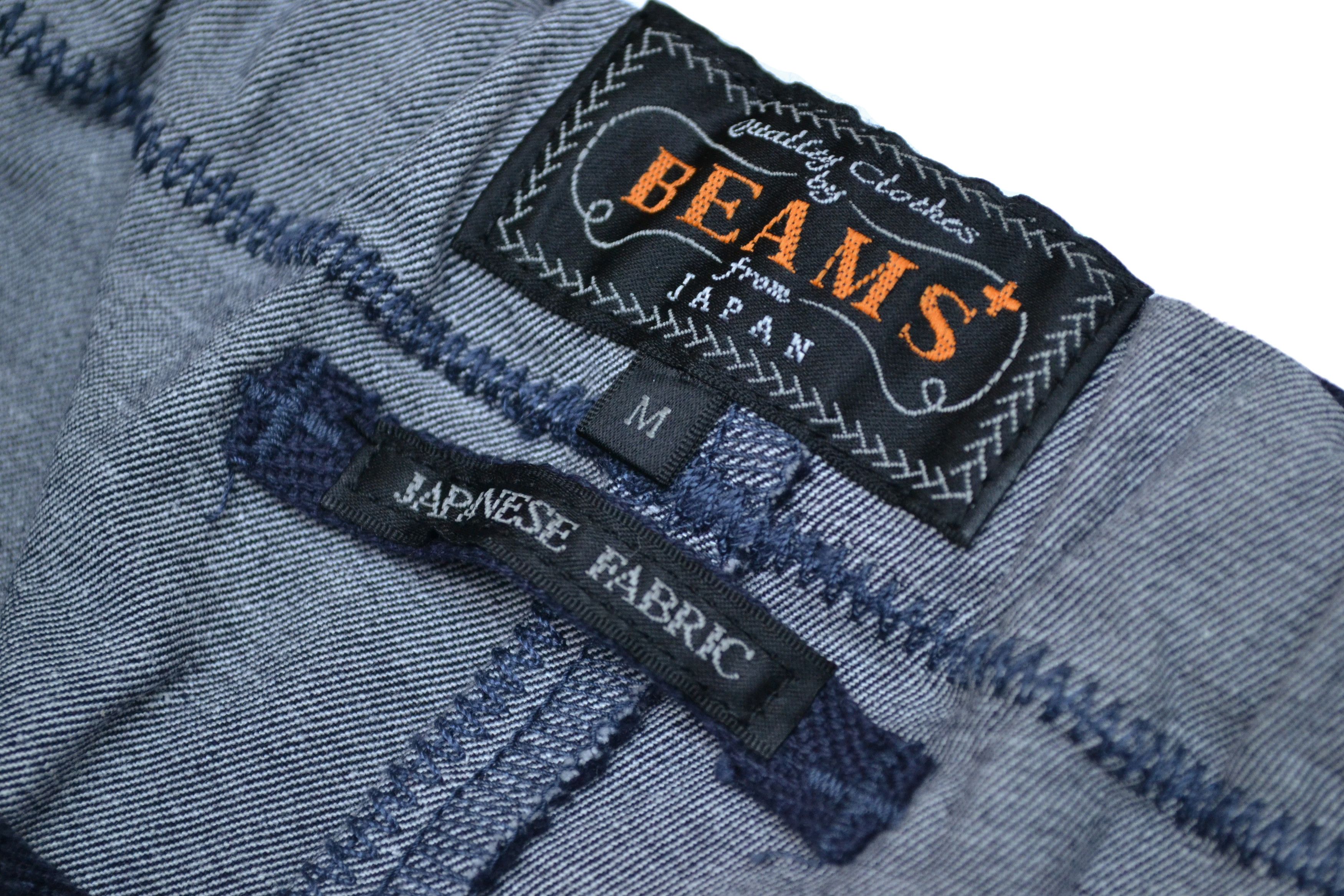 Beams Plus Beams Plus Japan Men’s Blue Drawstring Jogger Pants Size US 32 / EU 48 - 4 Thumbnail