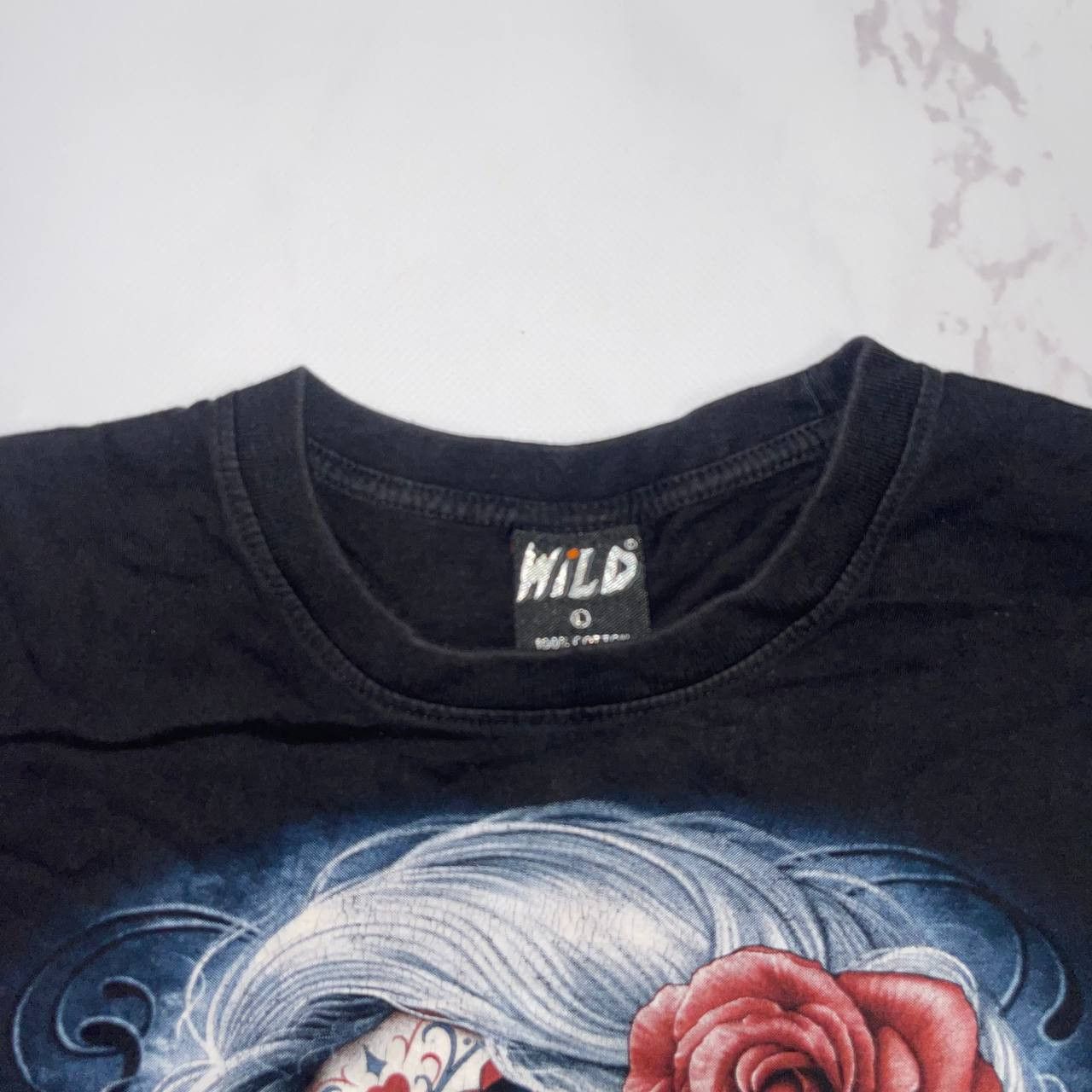 Vintage Streetwear × Vintage Wild Skulls Vintage T-Shirt L Size Size US L / EU 52-54 / 3 - 7 Thumbnail
