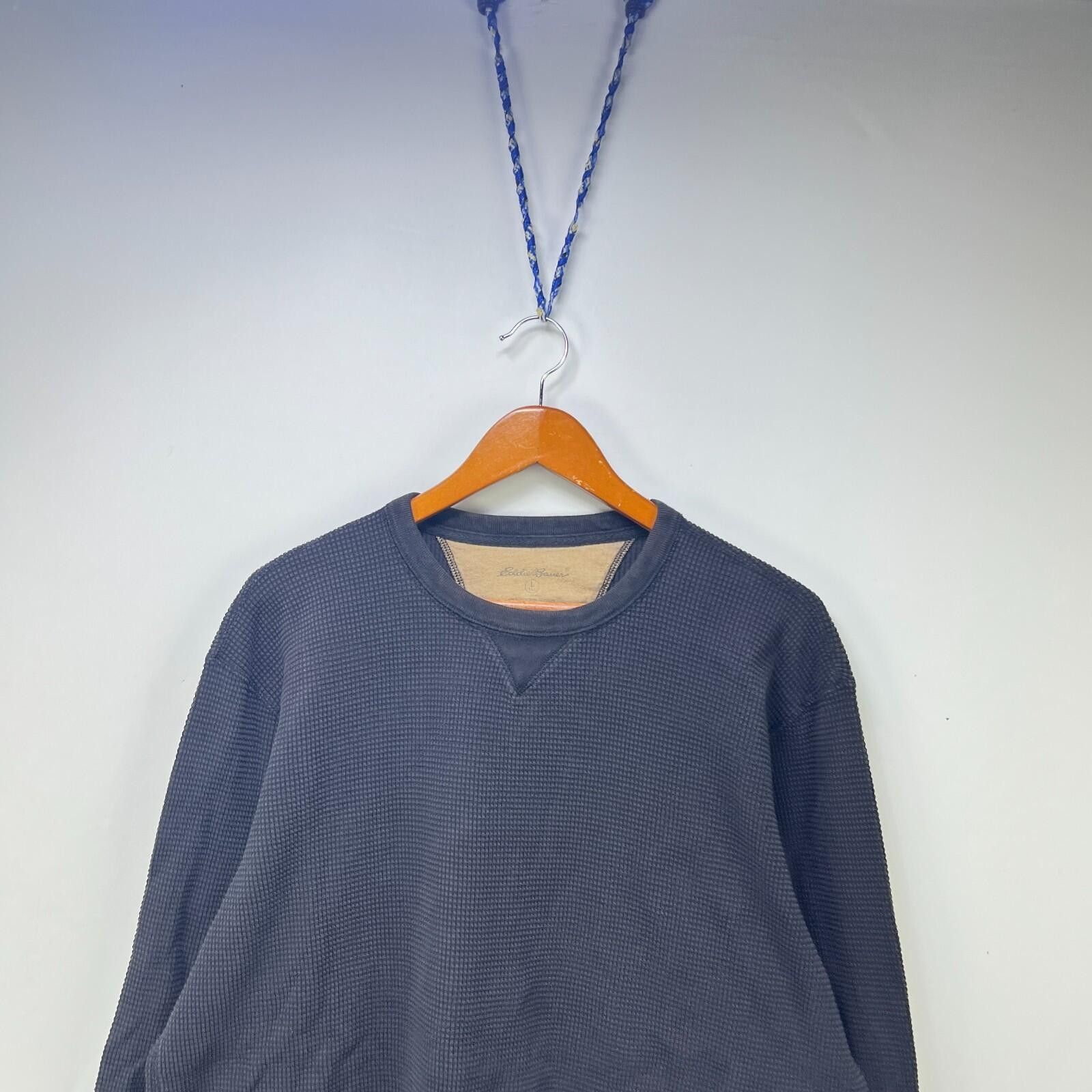 Eddie Bauer Vintage Sun Faded Blank Waffle Thermal Shirt Large Size US L / EU 52-54 / 3 - 2 Thumbnail