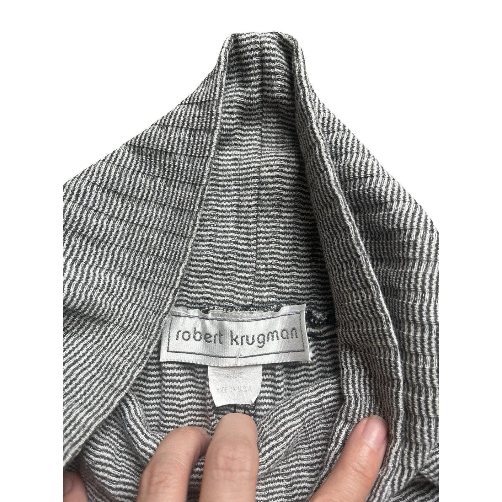 The Unbranded Brand Cozy High-Waist Gray Ribbed Lounge Pants with Stirrup Size 26" / US 2 / IT 38 - 6 Thumbnail