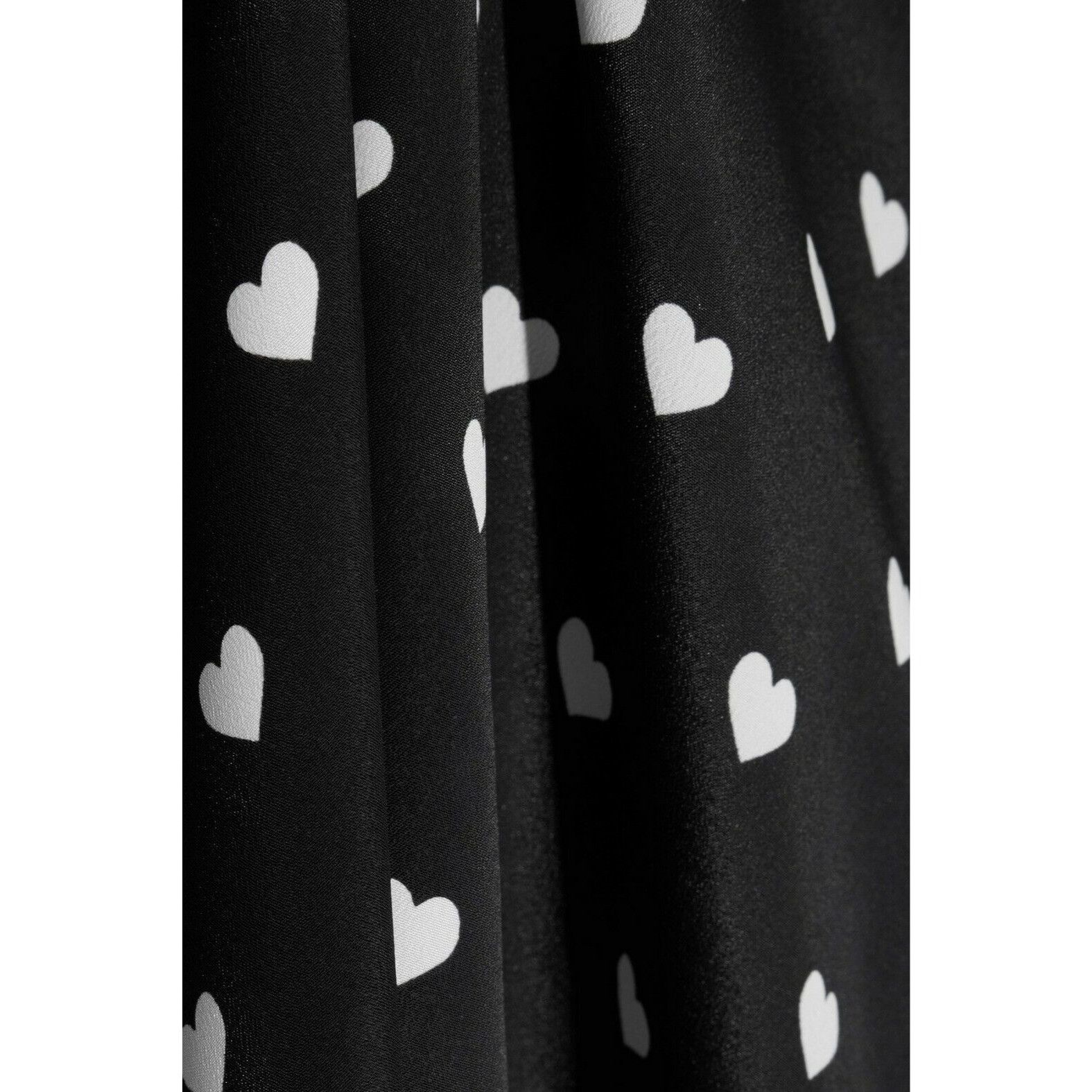 Equipment Equipment Adalyn Black Heart Print Button-Up Shirt Size S / US 4 / IT 40 - 9 Thumbnail