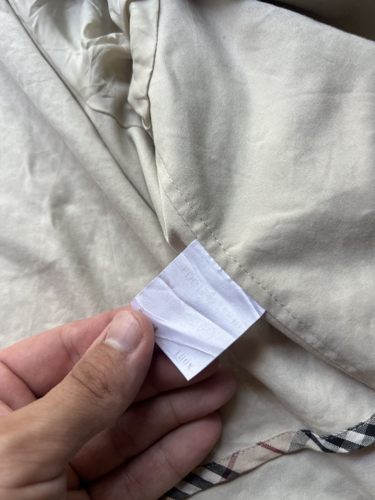 Burberry 00’s Burberry London Trench Coat Nova Check Rare Jacket Size US M / EU 48-50 / 2 - 8 Thumbnail