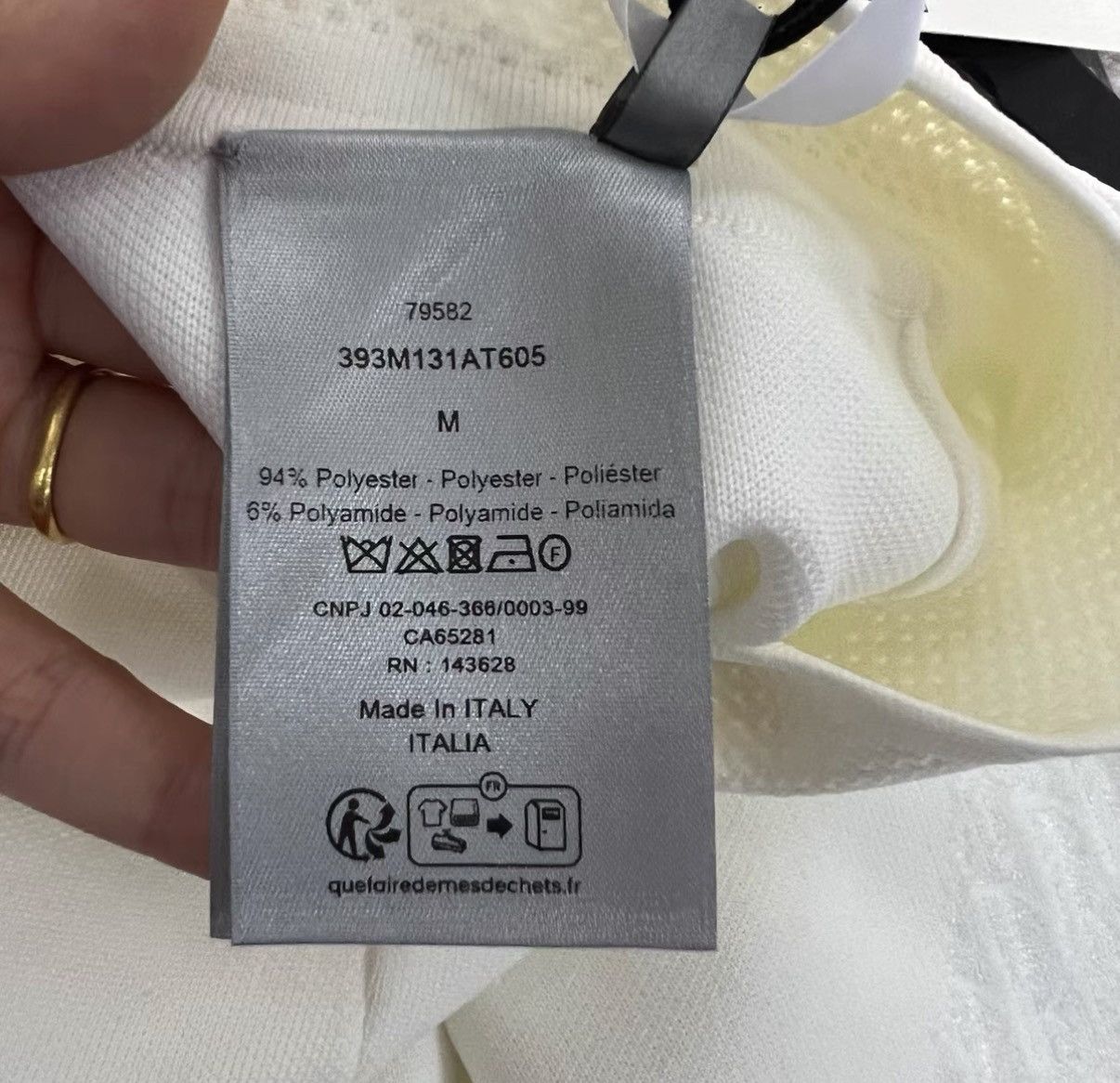 Dior Dior White Knitted Leggings J41 Size 26" / US 2 / IT 38 - 4 Thumbnail