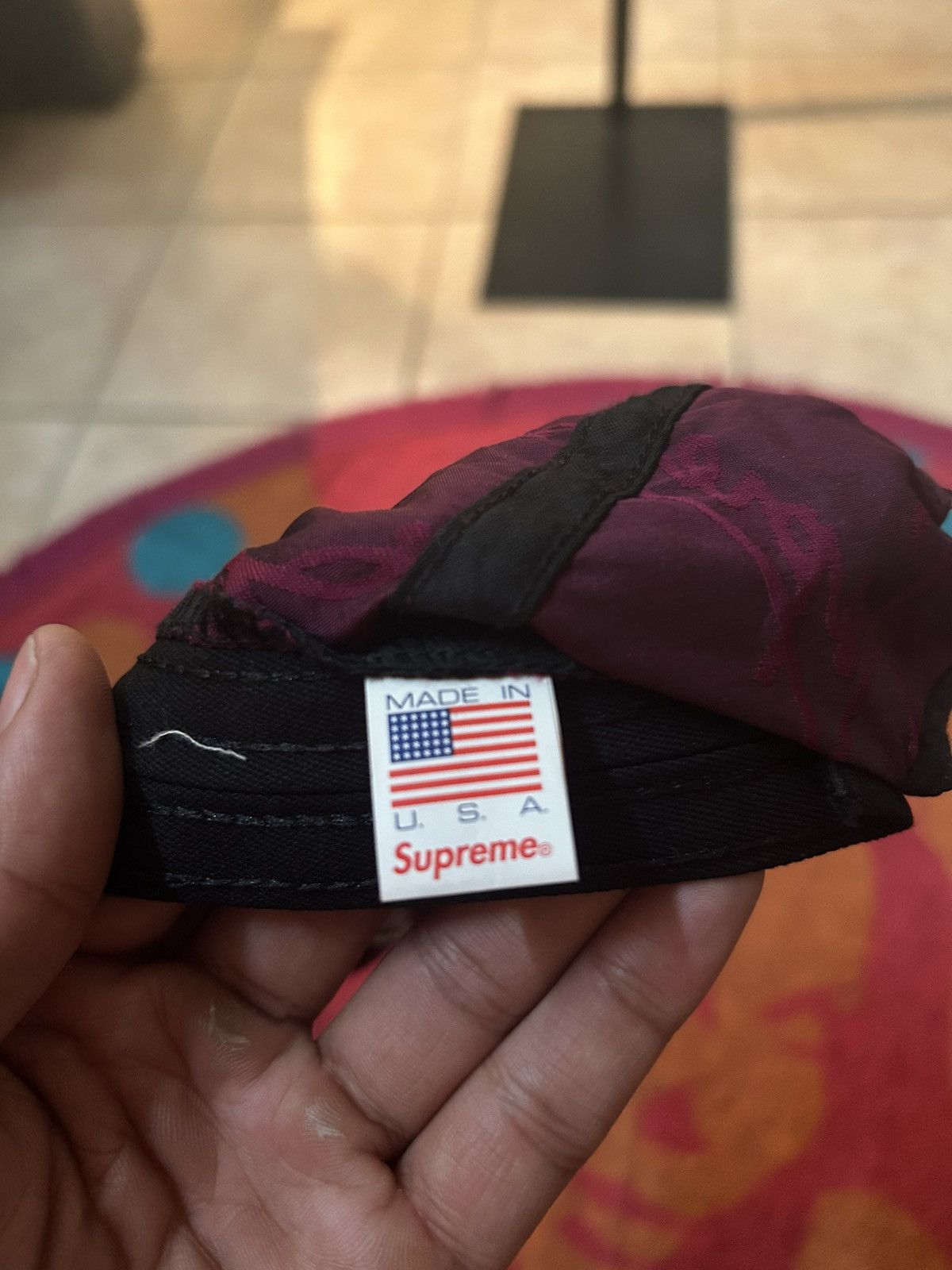 Supreme Supreme FW20 Script Logos 6-Panel Size ONE SIZE - 3 Thumbnail