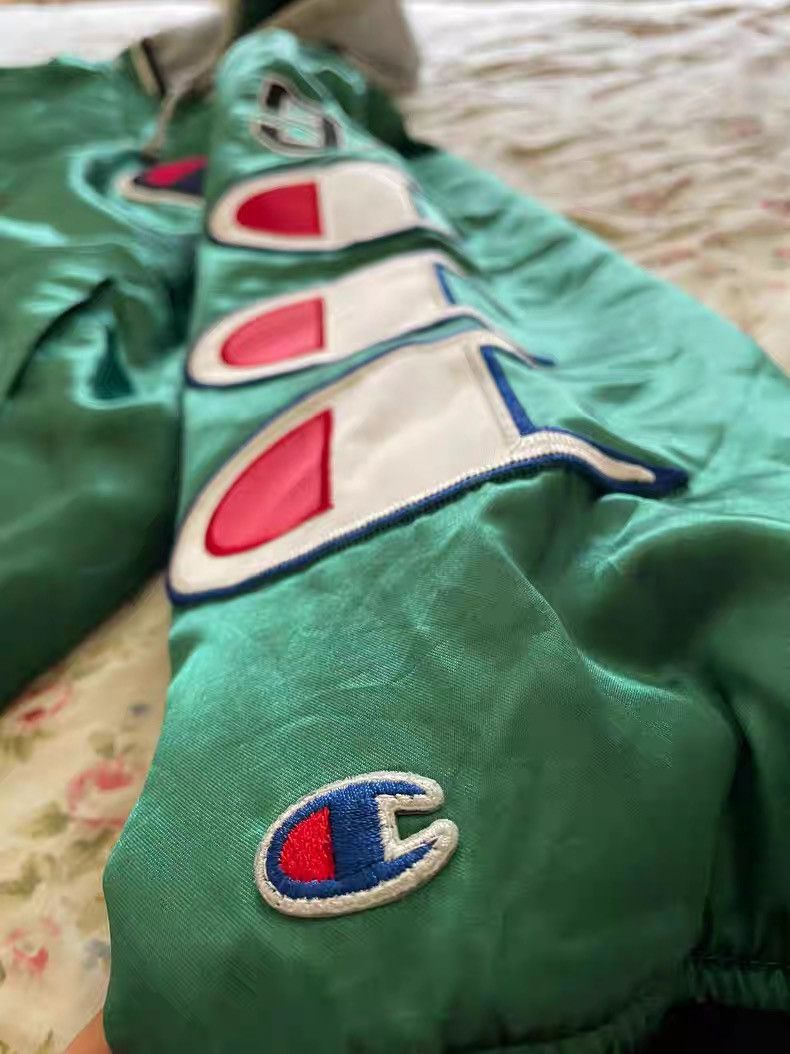 Champion × Supreme Supreme x champion hooded satin varsity Size US M / EU 48-50 / 2 - 4 Thumbnail
