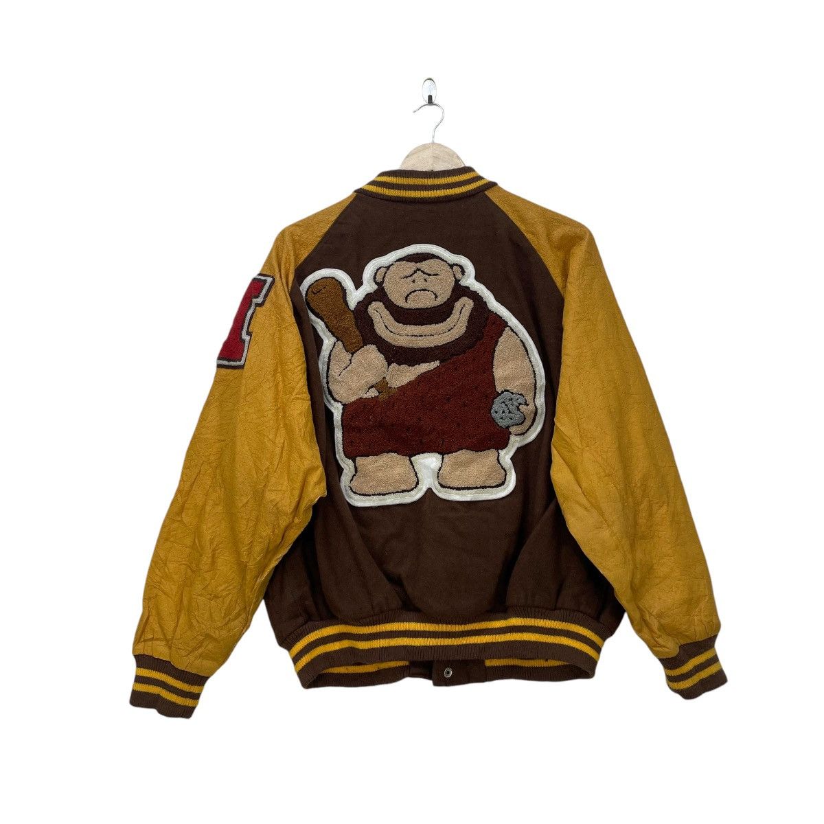 Vintage Japanese Brand Varsity Big Logo