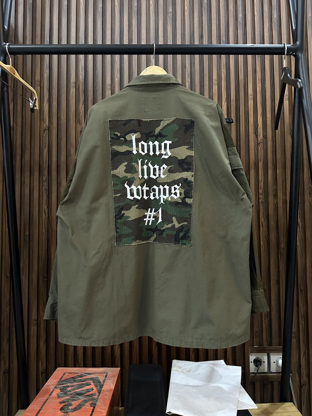Wtaps WTAPS Modular Shirt. "Long Live Wtaps" Size US L / EU 52-54 / 3 - 7 Thumbnail