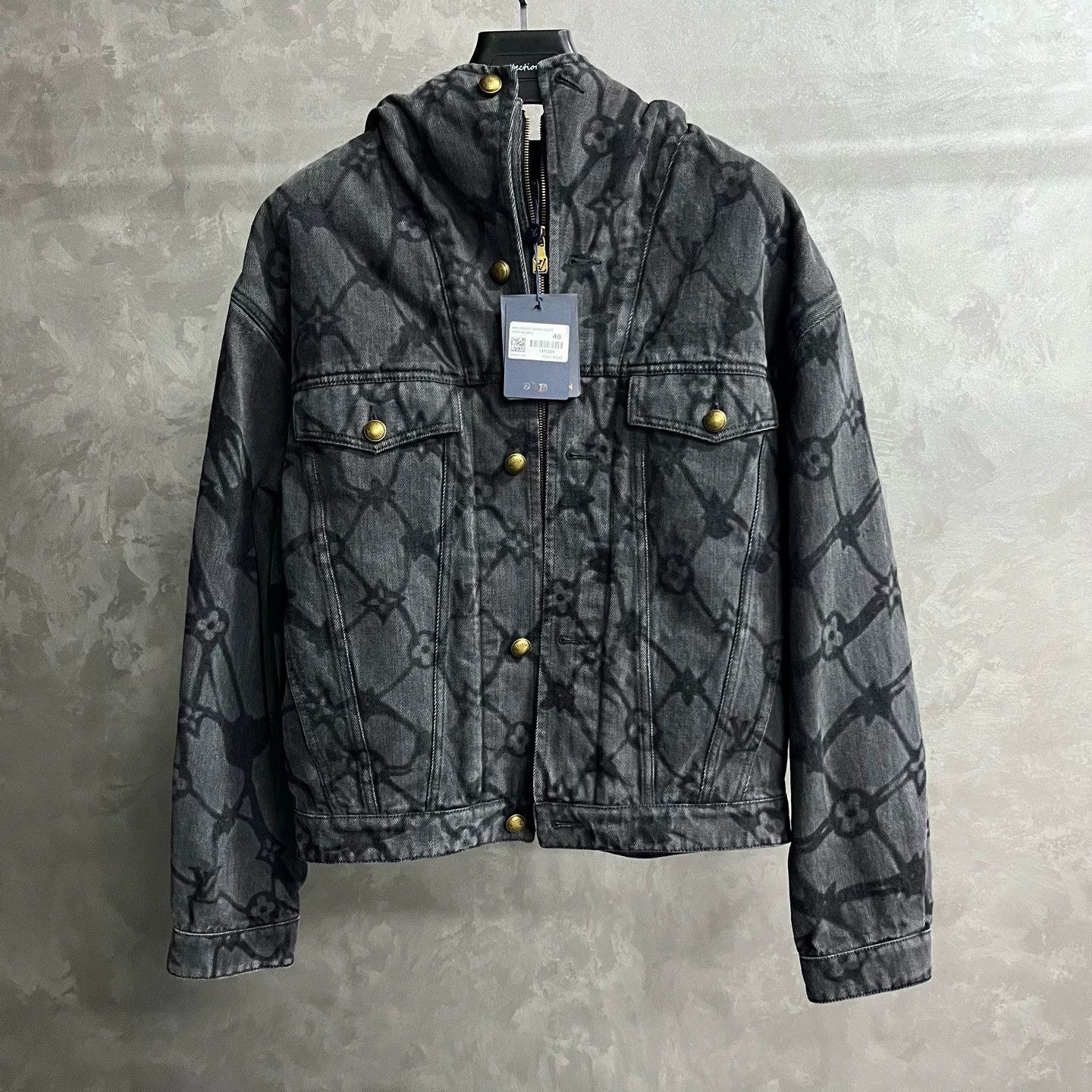 Louis Vuitton Louis Vuitton Retro Gray Light Jacket xxs Men Size US XXS / EU 40 - 1 Thumbnail